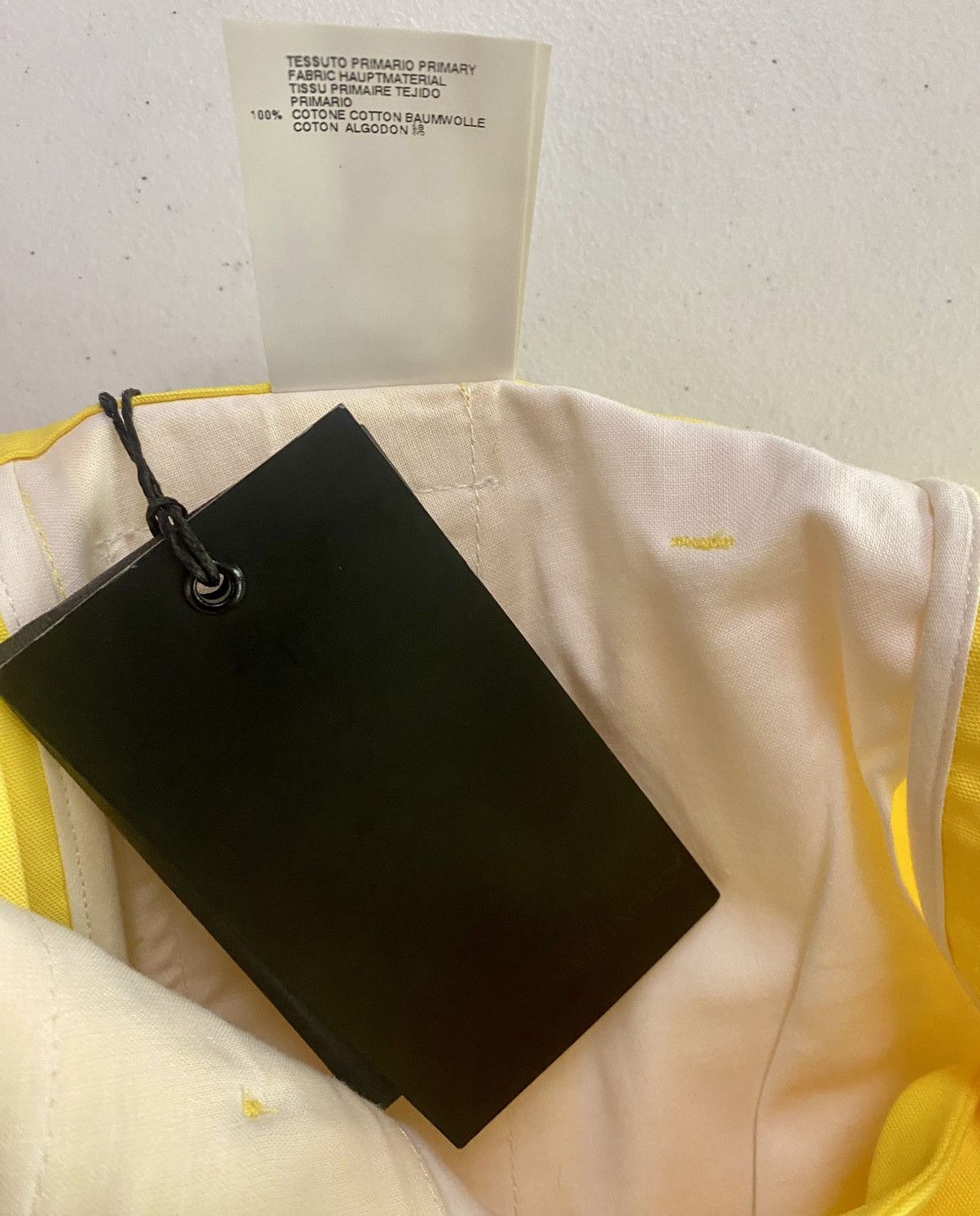 Dsquared2 Dsquared2 Canary Yellow/White Stripes Side Zip Shorts 44 NWT Size 30" / US 8 / IT 44 - 7 Thumbnail