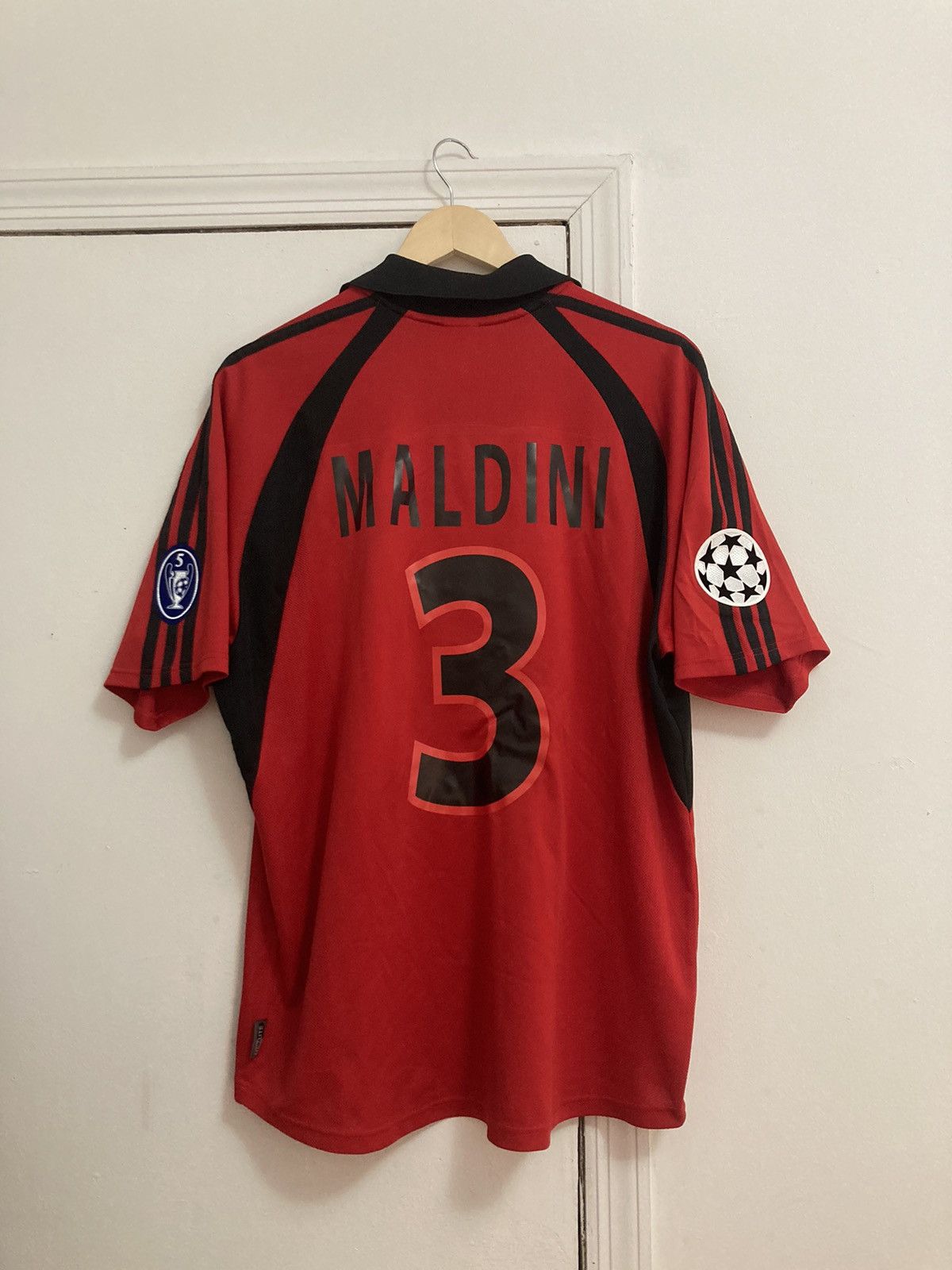 Adidas × Vintage AC Milan Adidas 2001/02 Vintage Third Jersey Maldini L Large Size US L / EU 52-54 / 3 - 4 Thumbnail