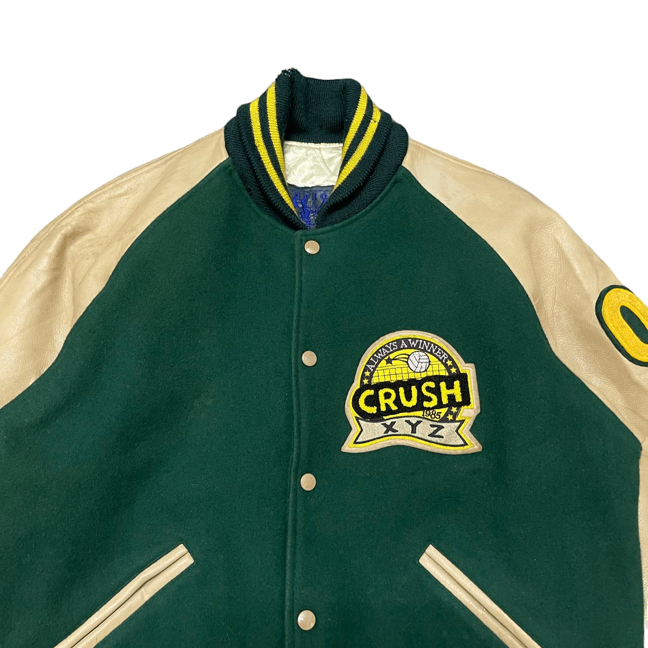 Japanese Brand Vintage 1985 Herox Tokyo Japan Crush Varsity Jacket Size US L / EU 52-54 / 3 - 8 Thumbnail