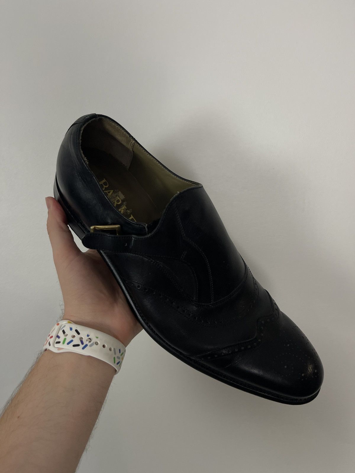 Packer Shoes Parker casual leather shoes men black 9 10 Size US 9.5 / EU 42-43 - 1 Thumbnail