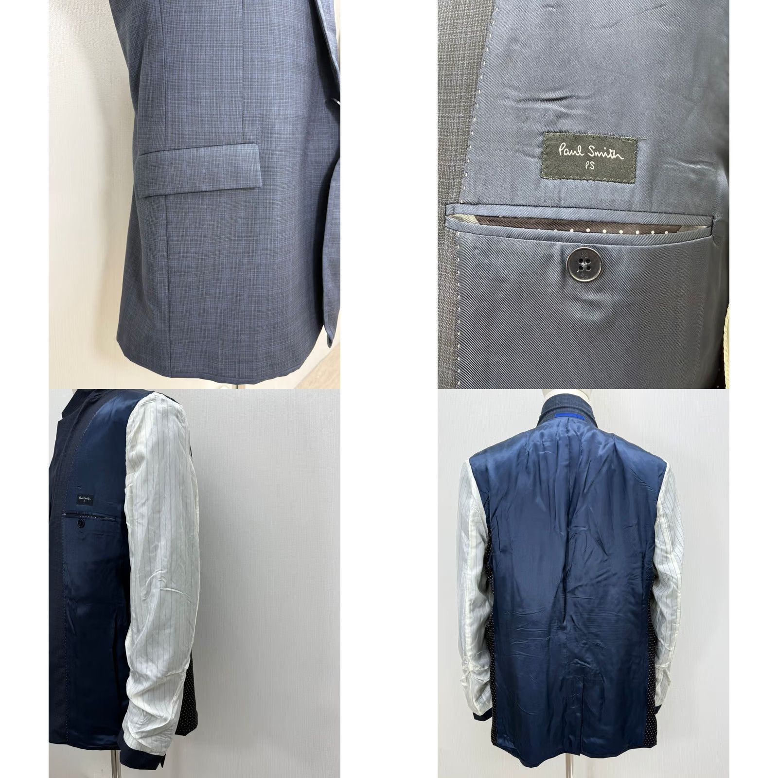 Paul Smith Paul Smith Mens Blue Blazer Jacket Size XL Smart Casual Formal Size 46R - 9 Thumbnail