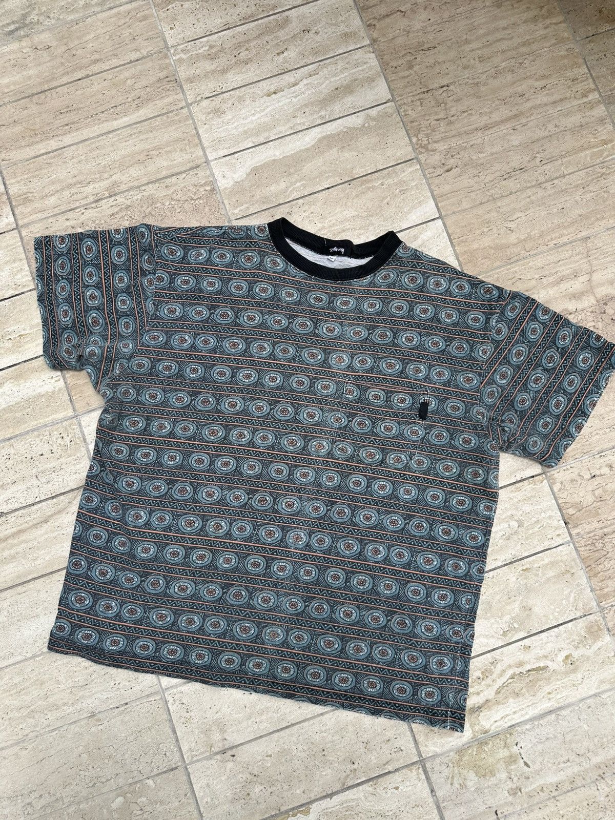 Stussy Vintage STUSSY T Shirt OLD SKOOL FLAVOUR | Grailed