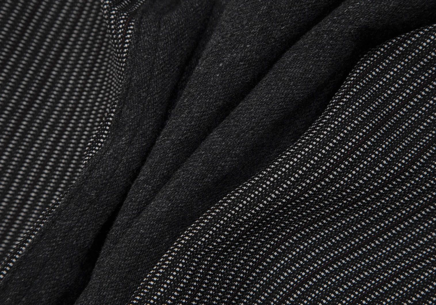 Junya Watanabe Polyester Striped Hip Cut Pants in Charcoal XS Size US 30 / EU 46 - 13 Thumbnail