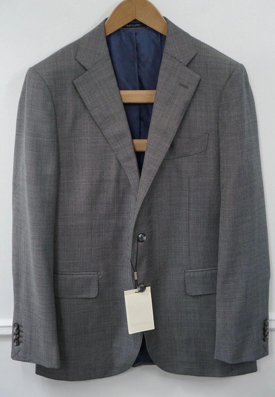 Suitsupply Men Suitsupply Blazer Wool Lazio Zignone Pure Wool UK/US40 Size 40R - 1 Thumbnail