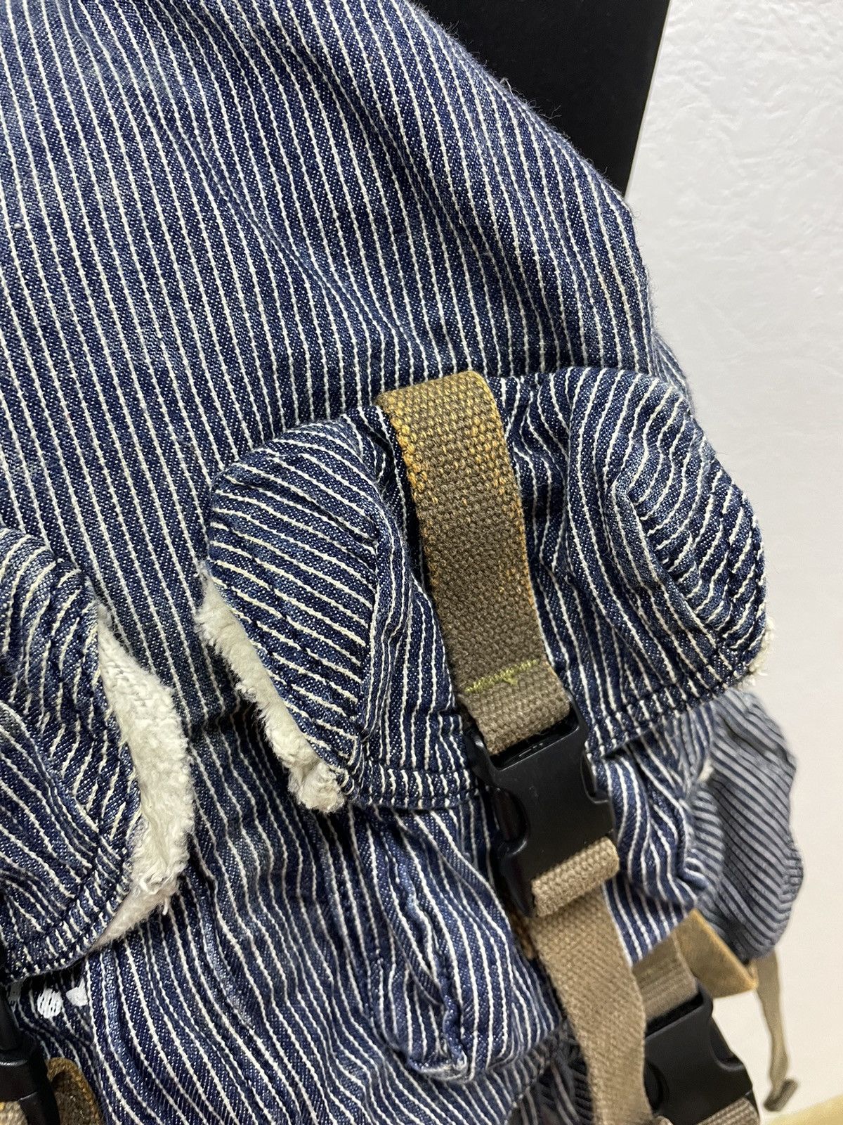 Vintage tough jeansmith 100 % cotton backpak Size 32 - 5 Thumbnail