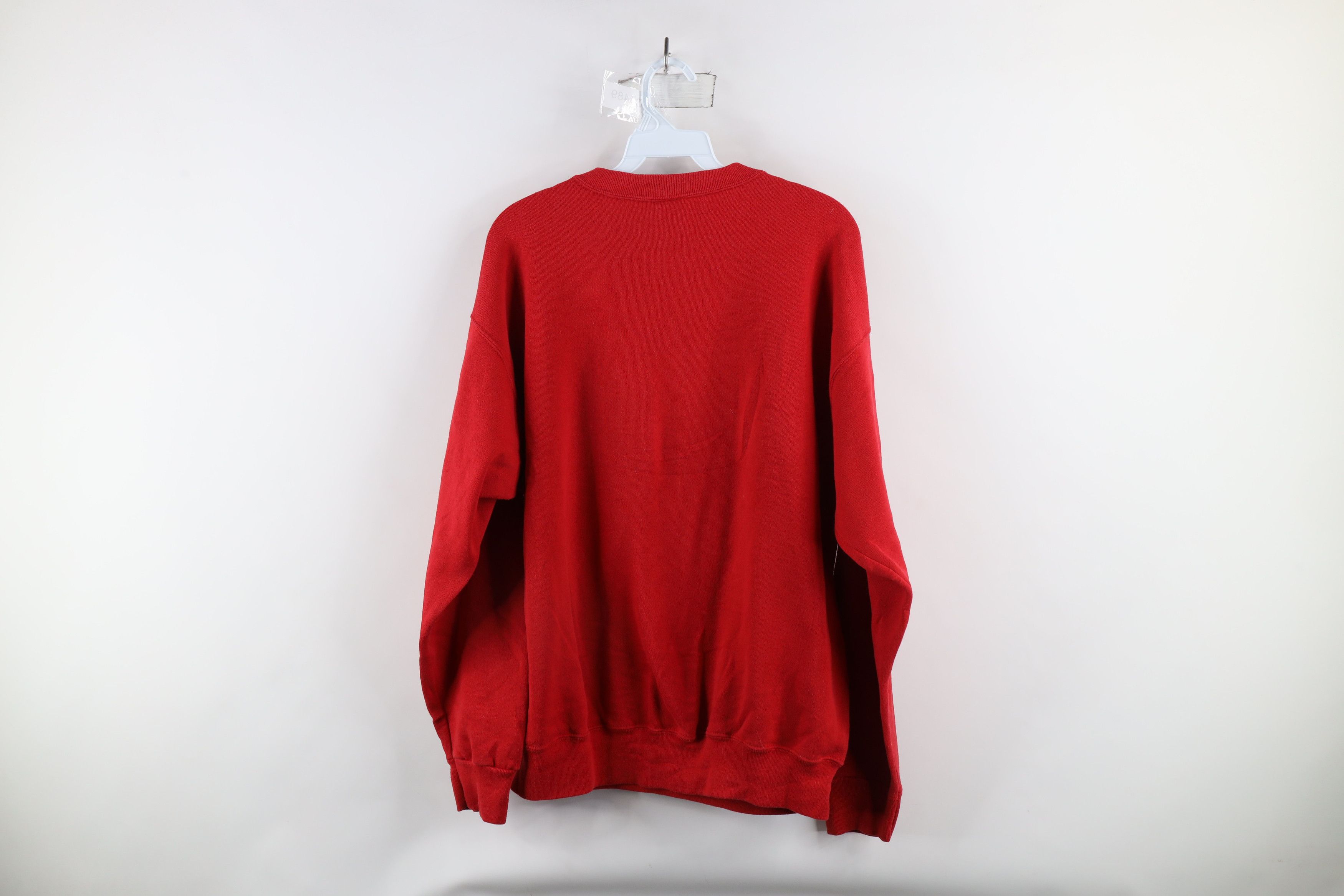 Vintage Vintage 90s Streetwear Christmas Lighten Up Sweatshirt USA Size L / US 10 / IT 46 - 12 Thumbnail