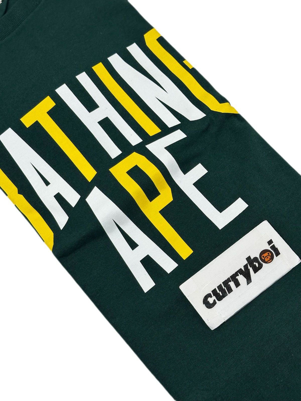 Bape SALE🔥BAPE Colors NYC Logo Tee Green Size US XL / EU 56 / 4 - 4 Thumbnail
