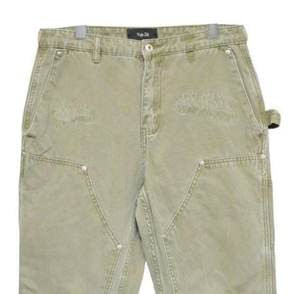Vuja De Vuja De Double Knee Carpenter Pants Khaki M Size US 31 - 3 Thumbnail