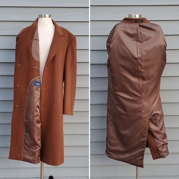 Chaps × Vintage Vintage y2k Chaps Chocolate Brown Preppy Acadamia Retro Wool Size US XL / EU 56 / 4 - 2 Thumbnail