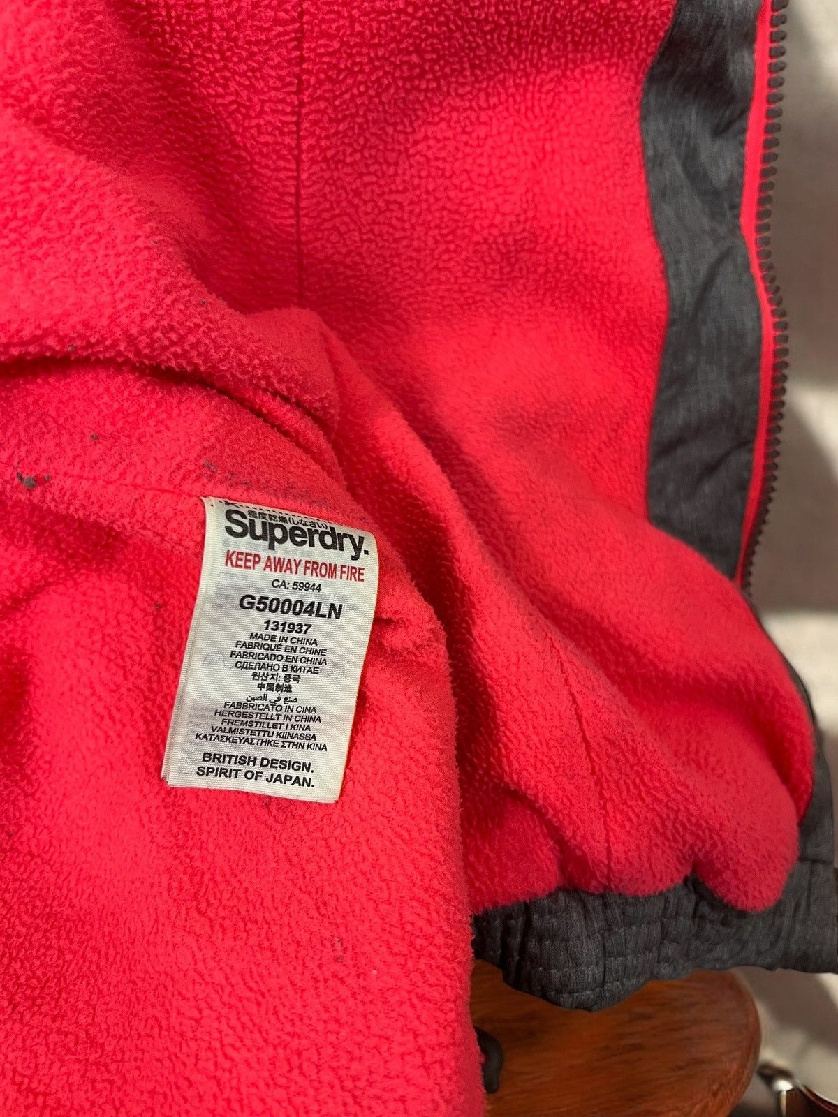 Superdry Superdry Tall Sports grey puffer jacket size M Size M / US 6-8 / IT 42-44 - 6 Thumbnail