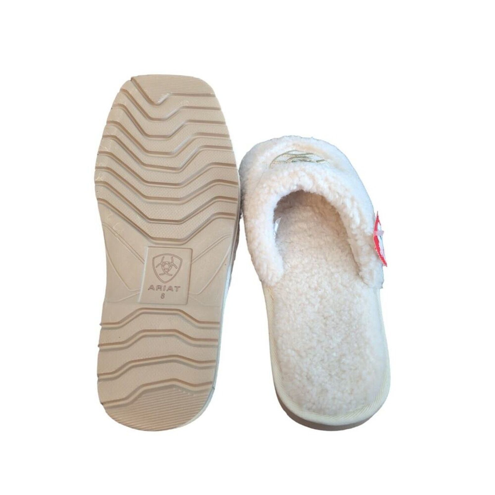 Ariat Ariat Cozy Slippers Women Size 8 White Sandals Slides Style Size US 8 / IT 38 - 4 Thumbnail