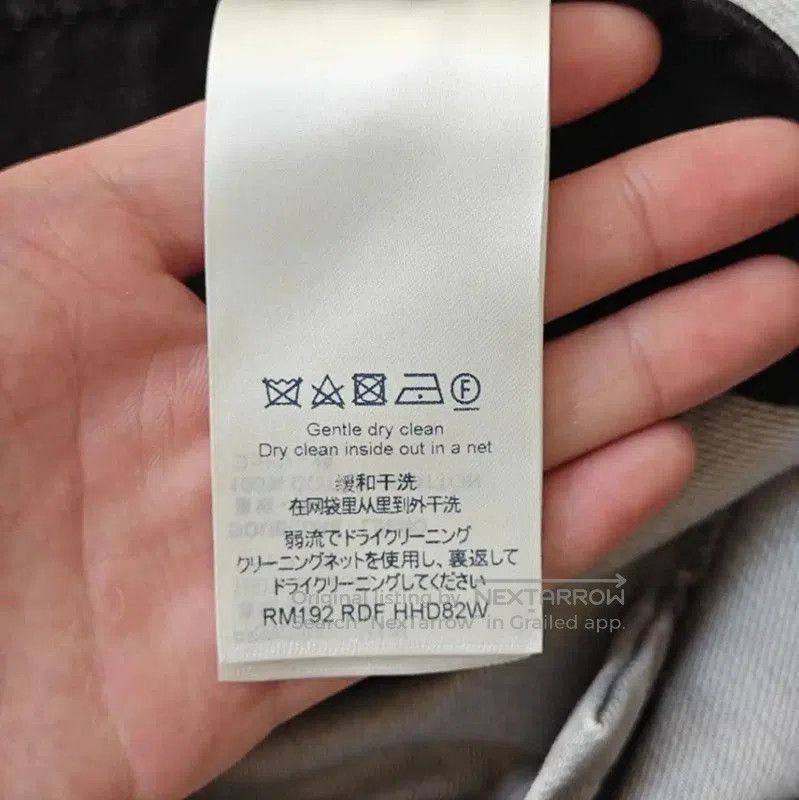 Louis Vuitton Louis Vuitton Gray Cotton Casual Pants for Men . Size US 32 / EU 48 - 4 Thumbnail