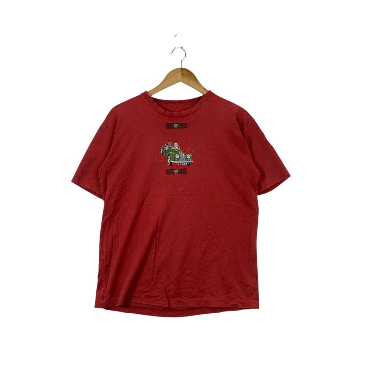 Karl Helmut Vintage PINK HOUSE JAPAN Karl Helmut Collection Tee Shirt Size M / US 6-8 / IT 42-44 - 1 Thumbnail