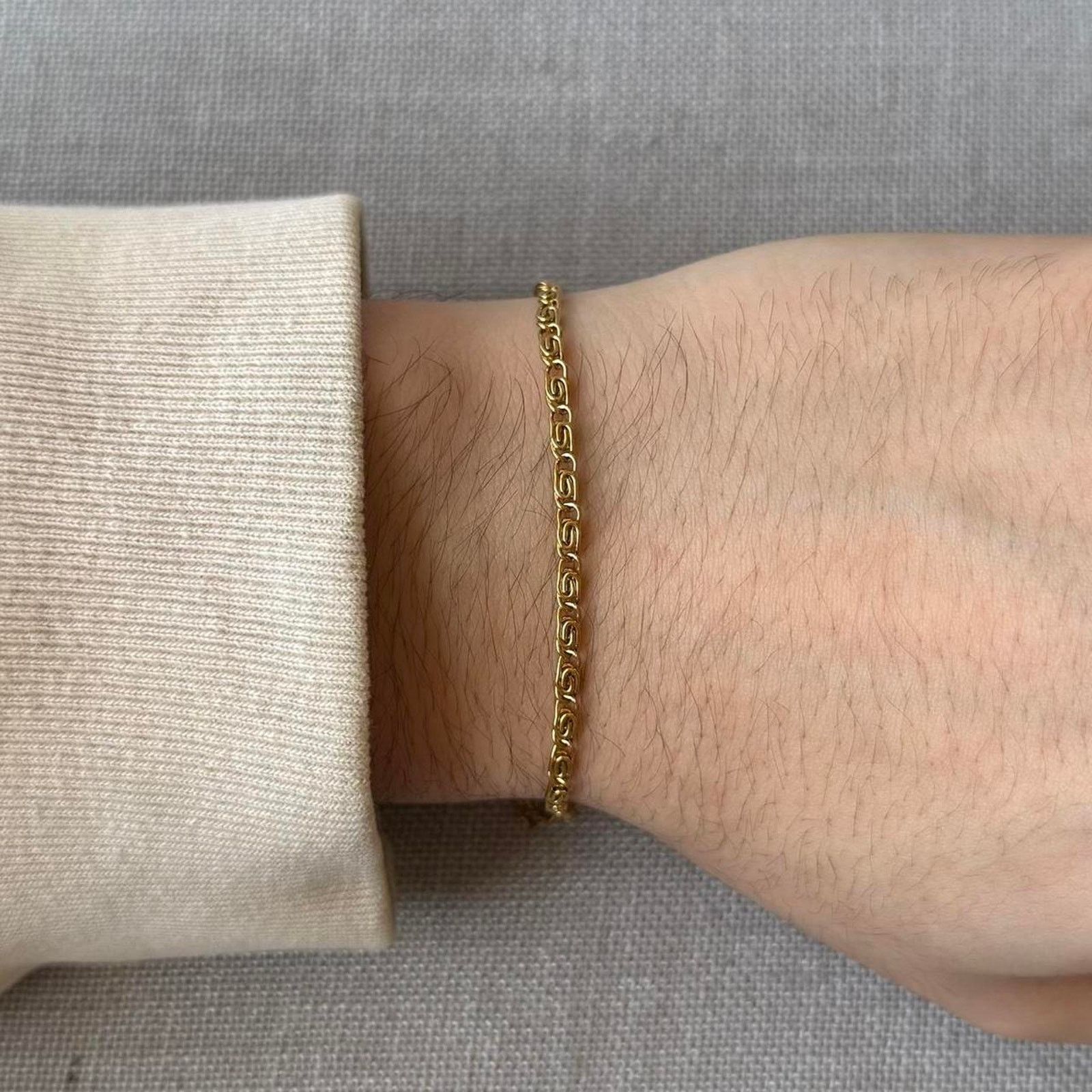 Other Classic gold paperclip chain bracelet Size ONE SIZE - 2 Thumbnail