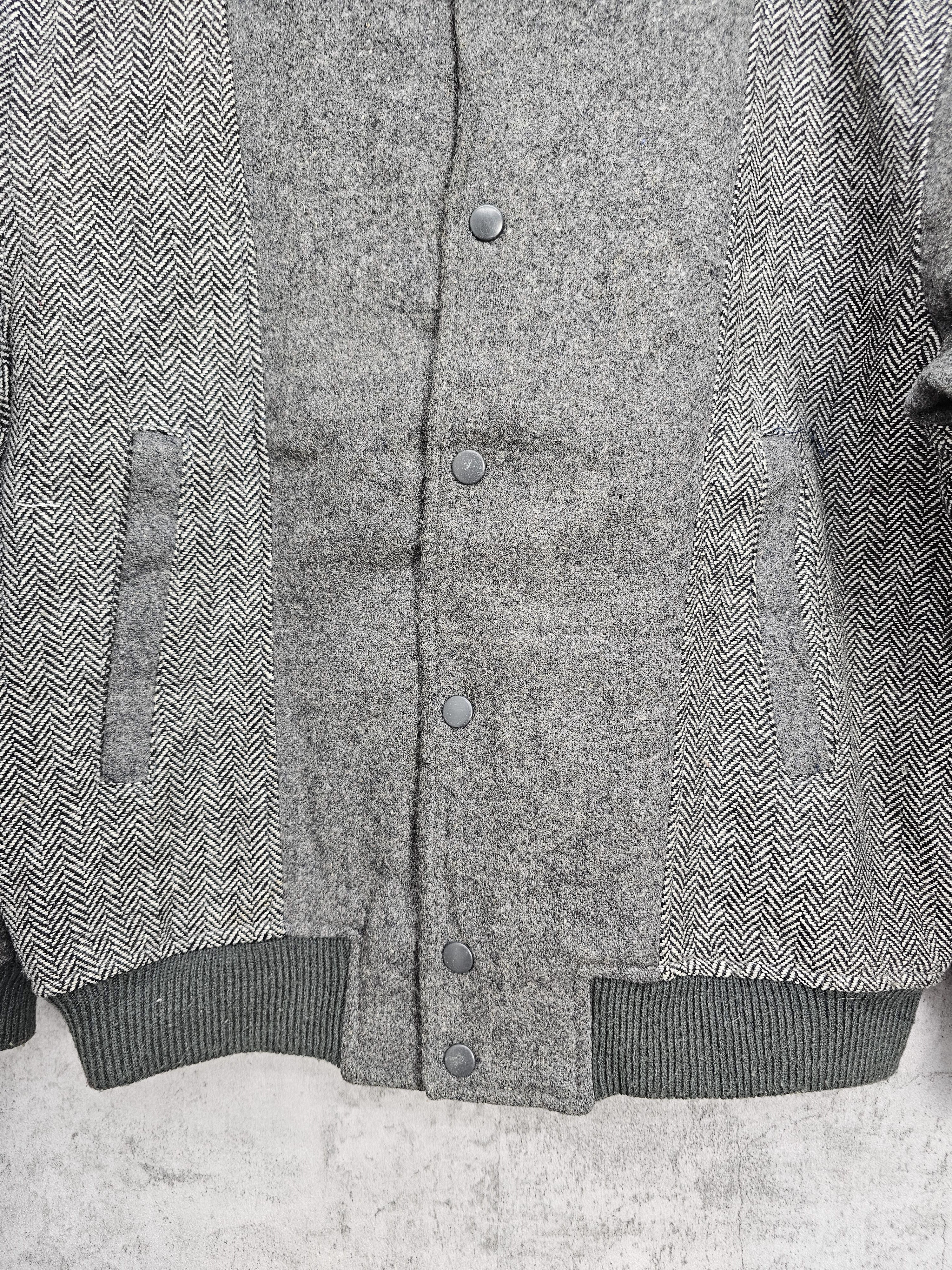 Other Vintage WOOL Rockabilly Style Varsity Buttons Jacket J0038 Size US L / EU 52-54 / 3 - 8 Thumbnail