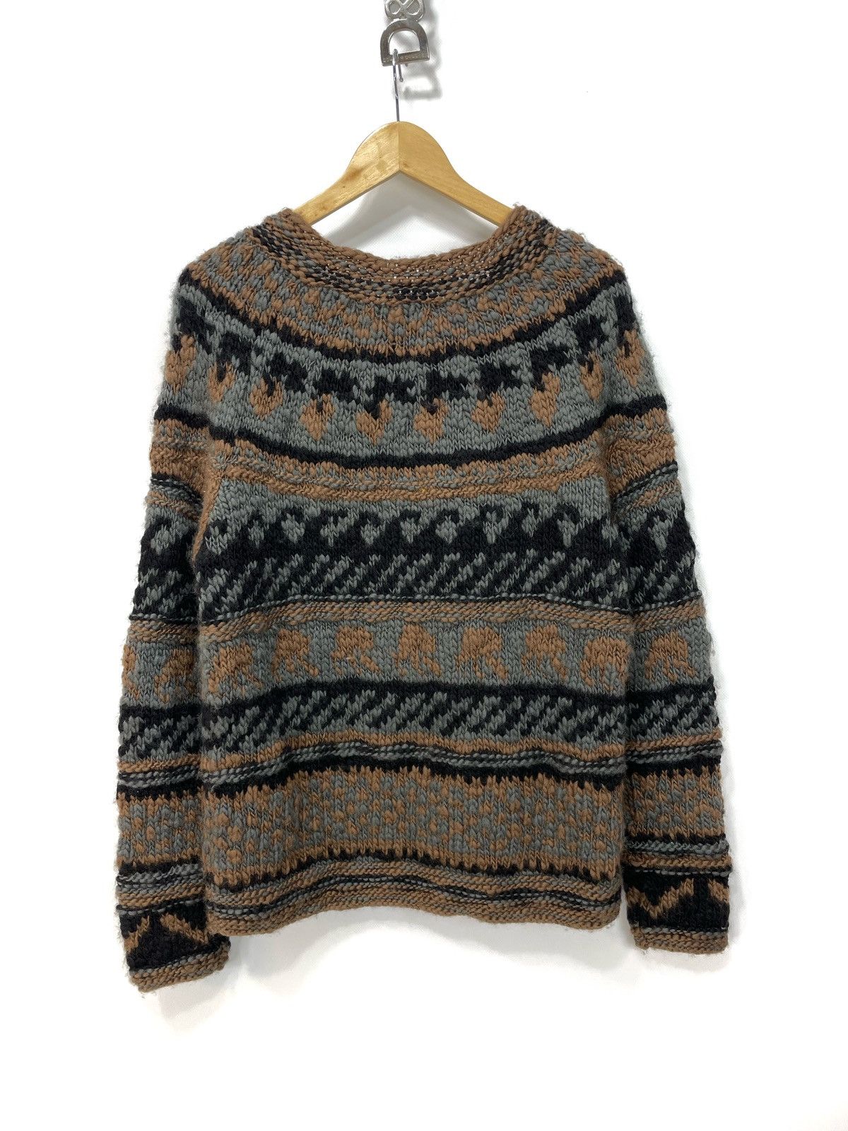 Moncler Grenoble Moncler Grenoble Knit wool sweater - size L Size L / US 10 / IT 46 - 3 Thumbnail