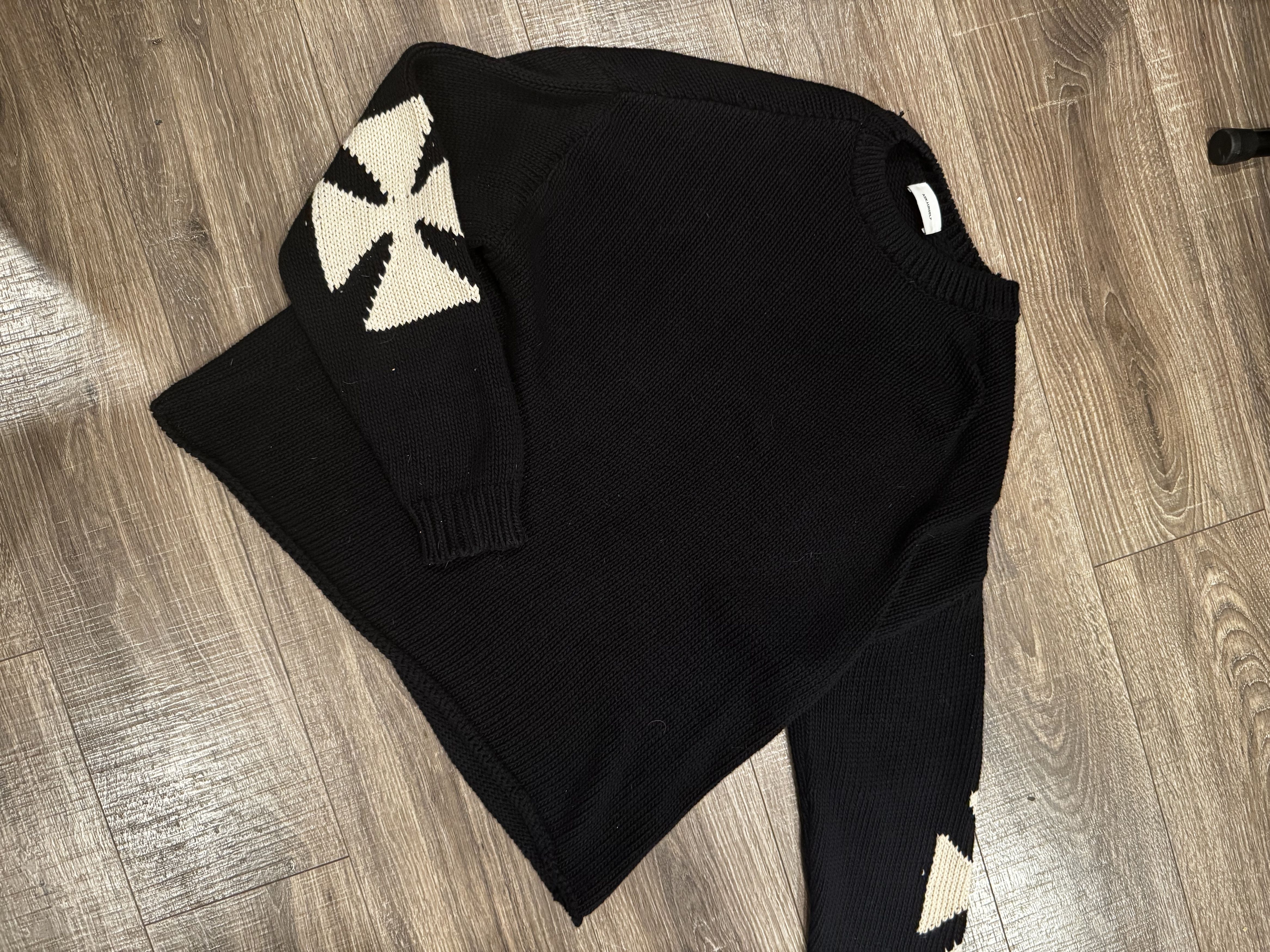 Askyurself Cross Knit Sweater Size US M / EU 48-50 / 2 - 6 Thumbnail