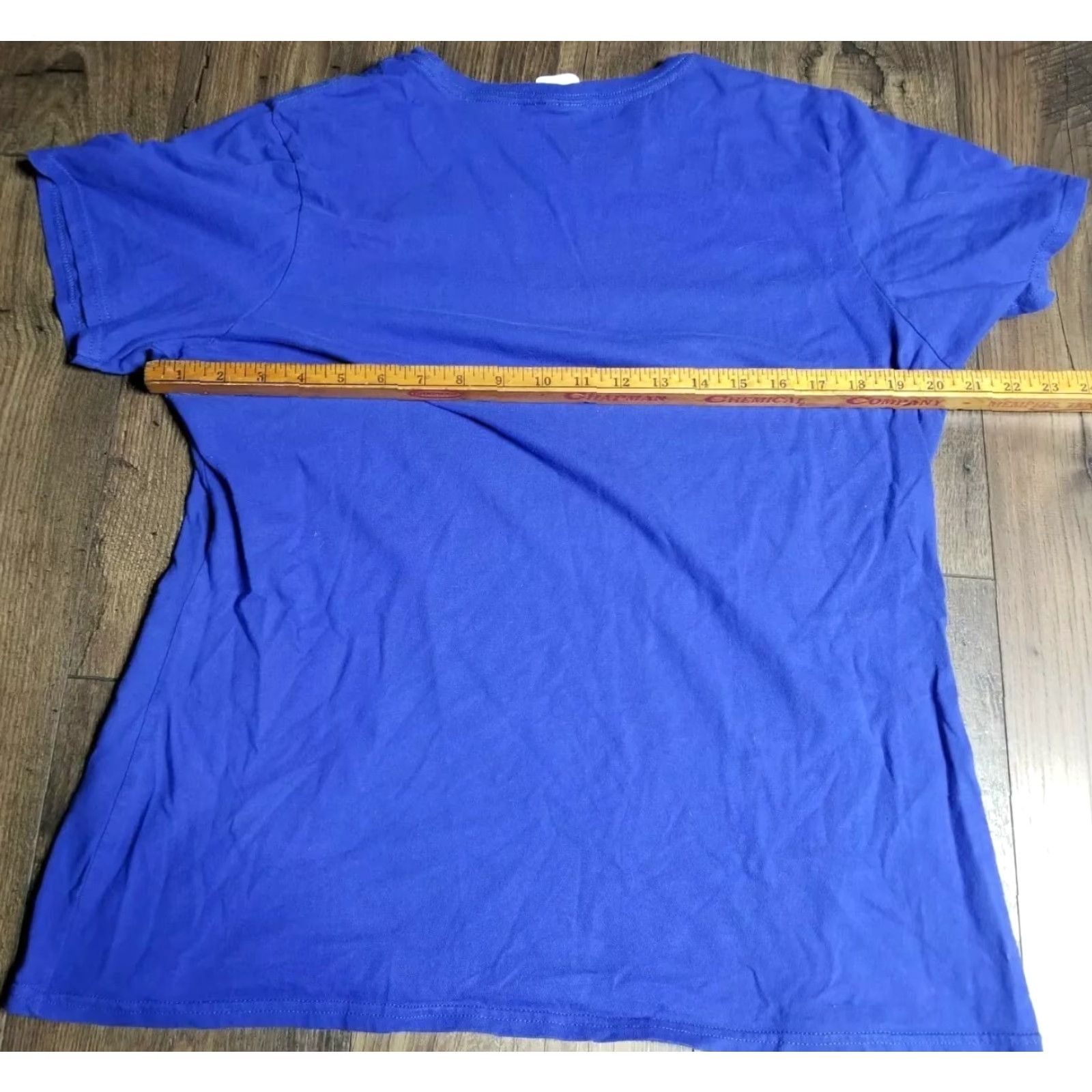 Port & Company Womens XL I Stand With Israel Flag Eagle T-shirt Port & Company Blue Cotton Short Sleeve Crew Neck Graphic Print Basic Regular Womens Size XL / US 12-14 / IT 48-50 - 2 Thumbnail