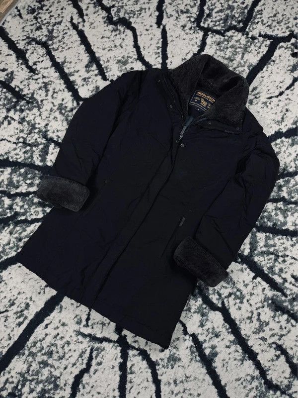 Other Woolrich down parka jacket black M logo Size M / US 6-8 / IT 42-44 - 2 Thumbnail