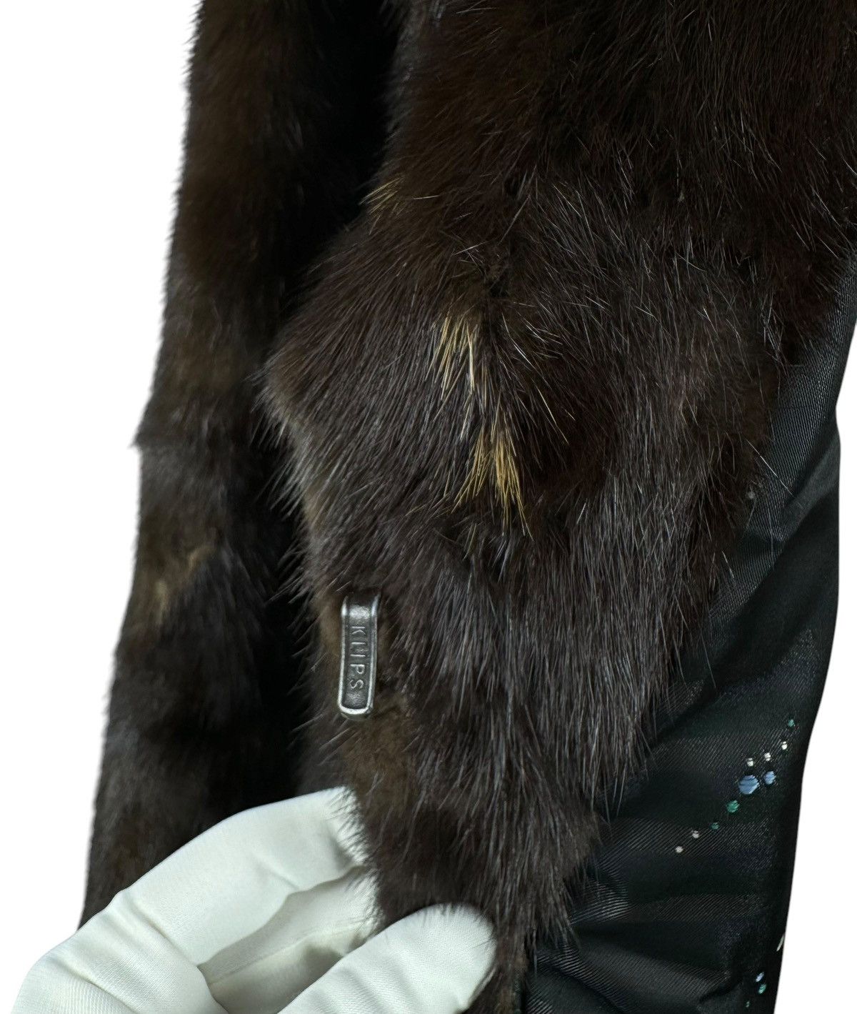 Handmade Real Genuine Mink Fur Coat Jacket Size Large Size L / US 10 / IT 46 - 11 Thumbnail