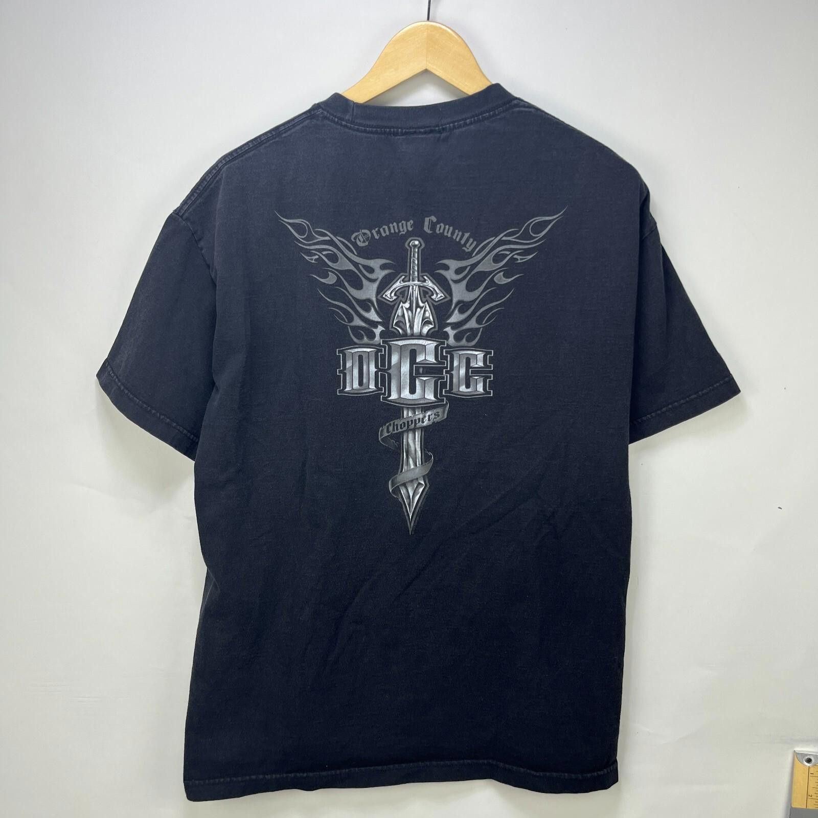West Coast Choppers Vintage Orange County Choppers Motorcycle Flames T-Shirt XL Size US XL / EU 56 / 4 - 1 Thumbnail