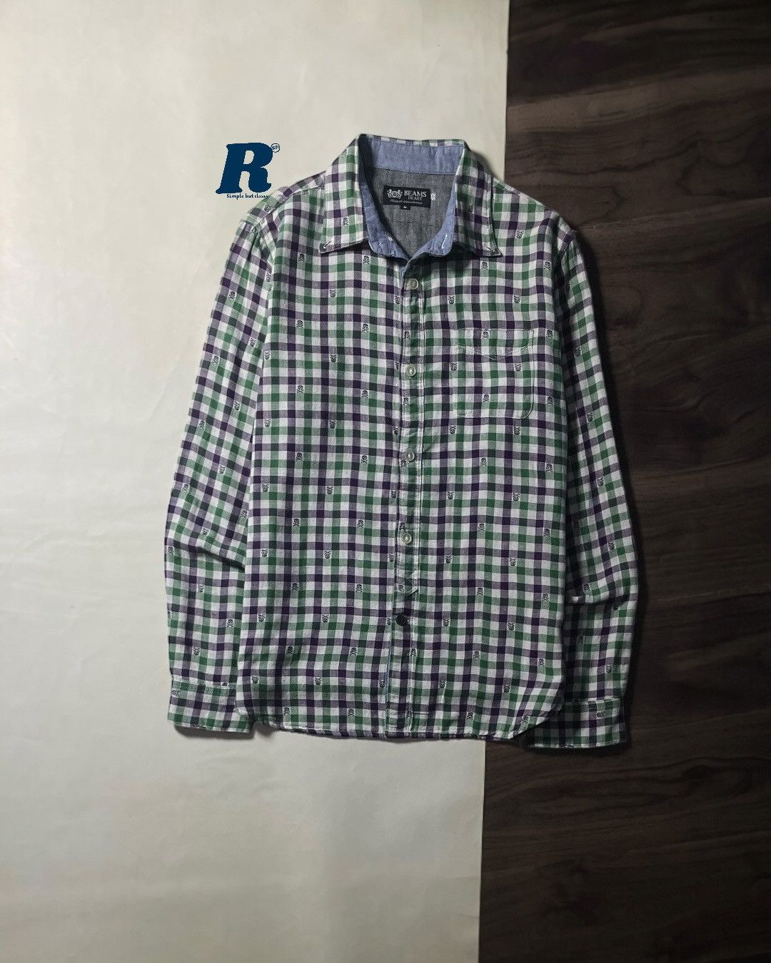 Beams Japan FLANNEL SHIRT BEAMS HEART SIZE M Size US M / EU 48-50 / 2 - 1 Thumbnail