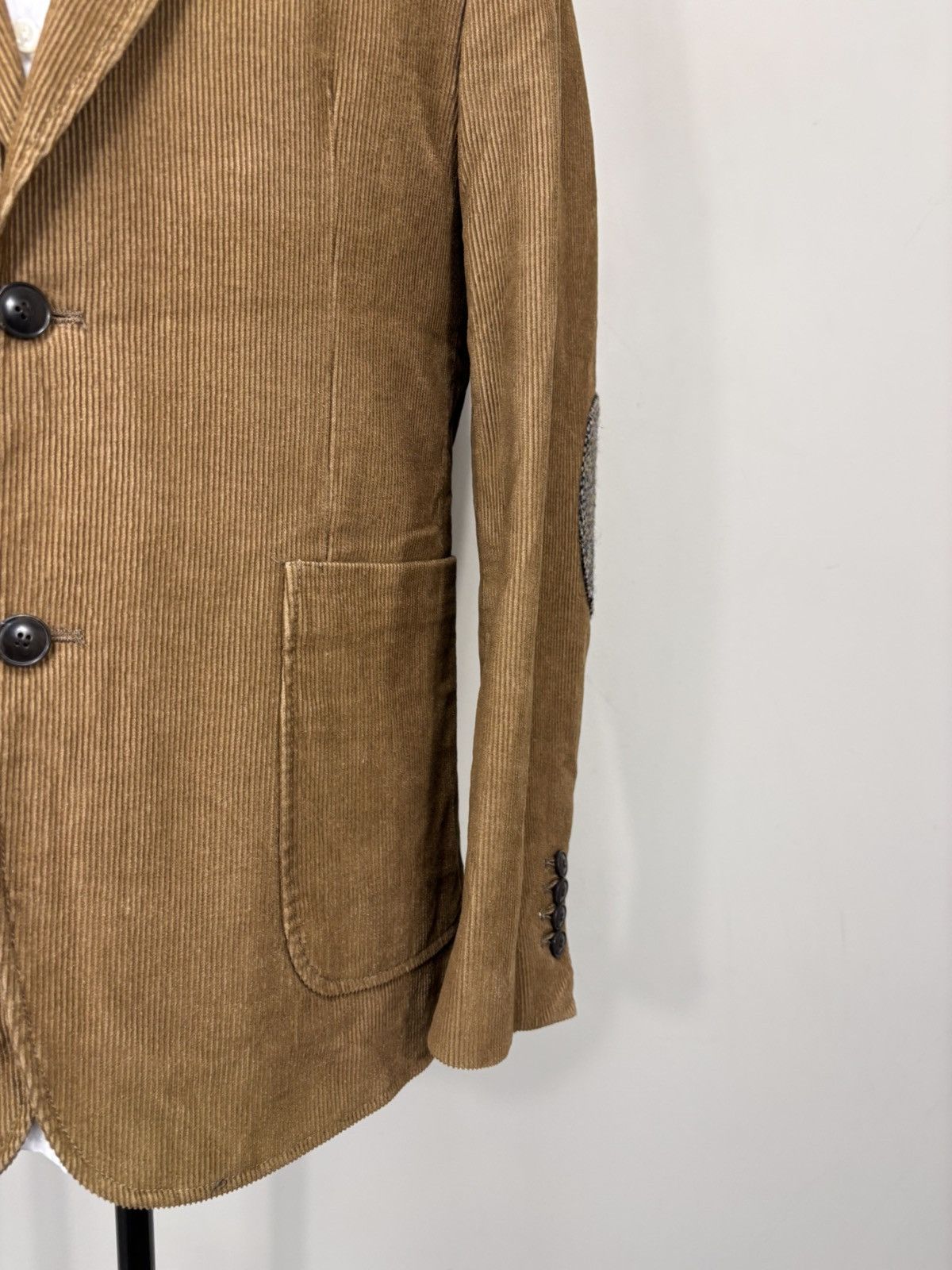 Harris Tweed Sterling 1958 Men’s Corduroy Blazer Jacket Sport Coat Size 40R - 8 Thumbnail