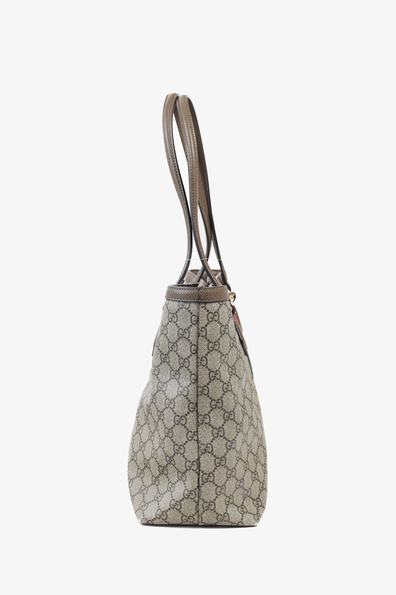 Gucci Gucci Ophidia Medium GG Supreme Canvas Tote Bag Size ONE SIZE - 3 Thumbnail