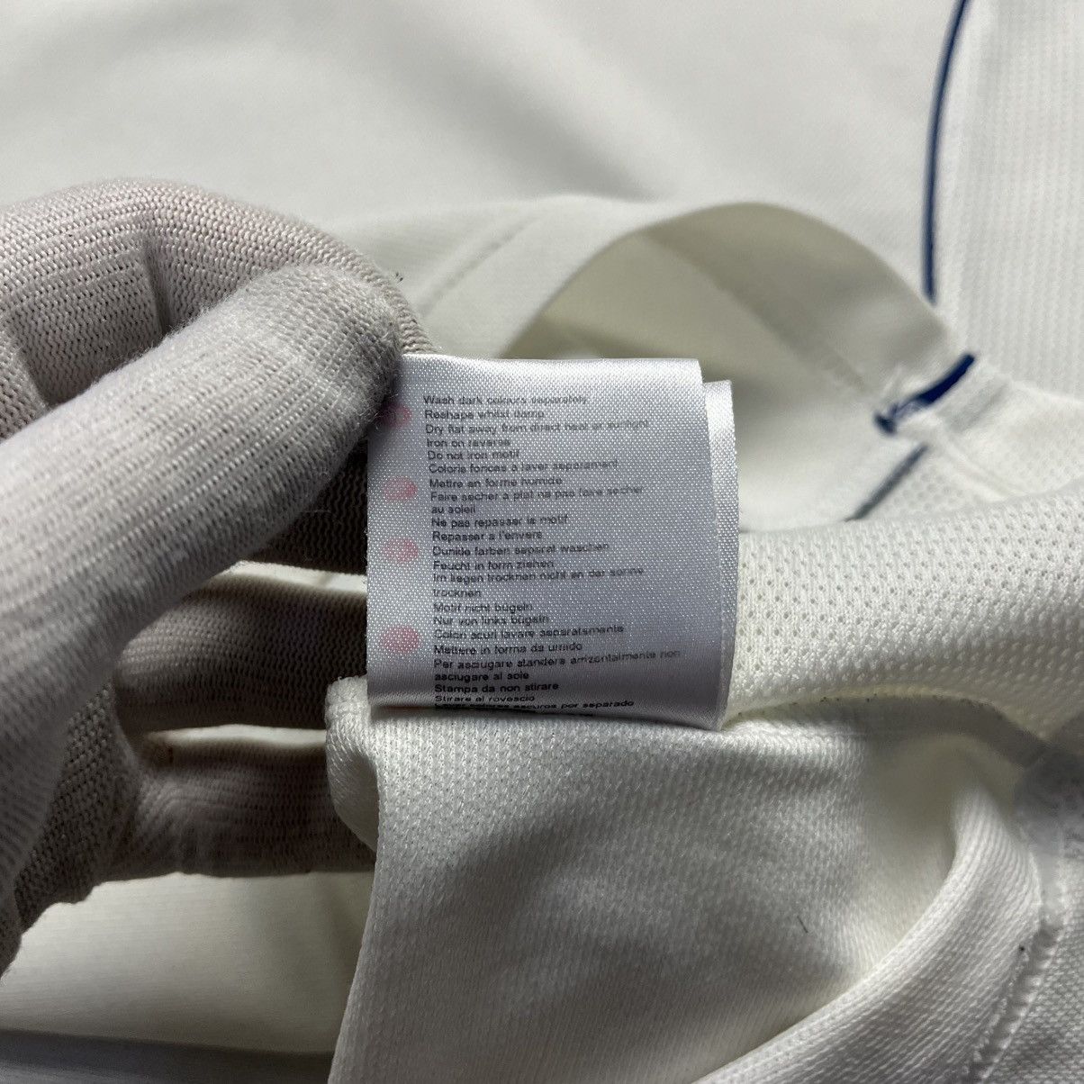 Other Vintage Admiral England Cricket Polo Jersey Vodafone Y2K Size US L / EU 52-54 / 3 - 14 Thumbnail