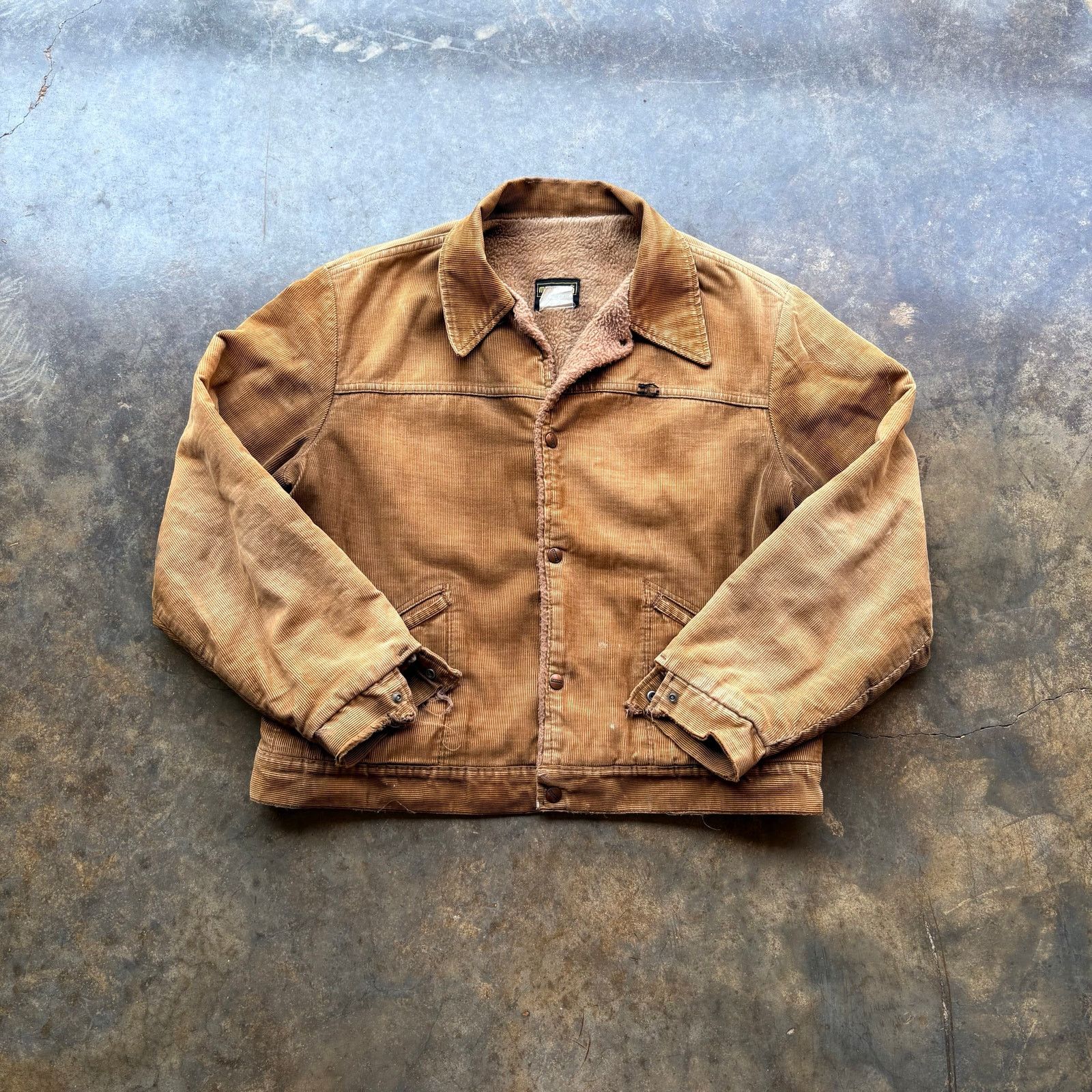 Vintage Crazy True Vintage Maverick Faded Corduroy Coat Size US L / EU 52-54 / 3 - 2 Thumbnail