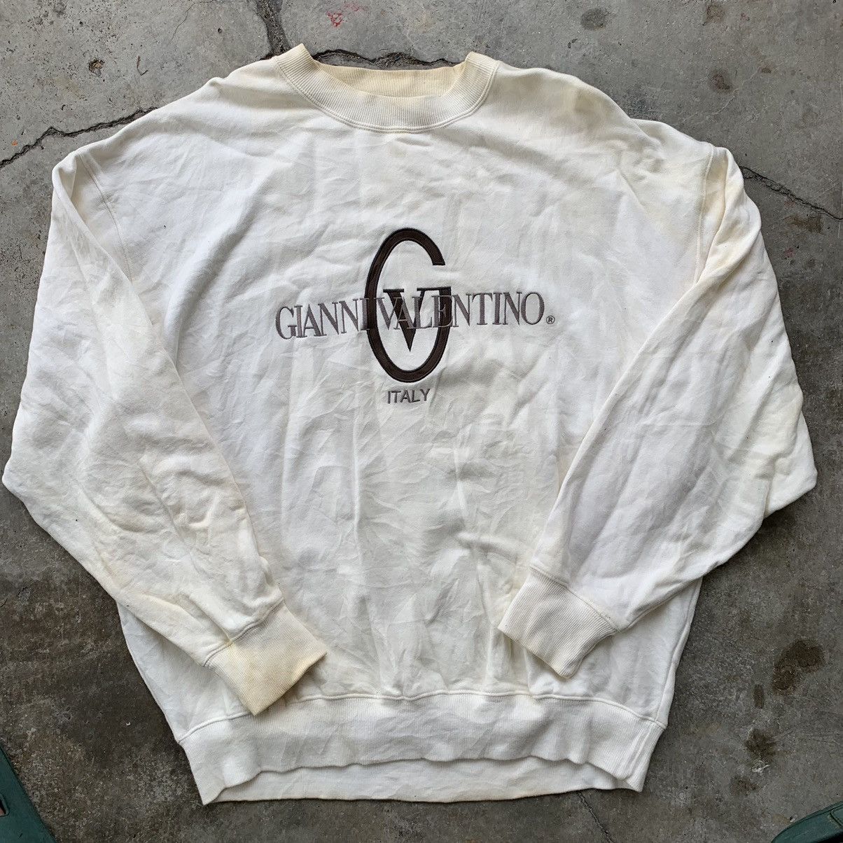 Japanese Brand × Vintage Gianni Velentino italy vintage sweatshirt Size US XL / EU 56 / 4 - 1 Thumbnail