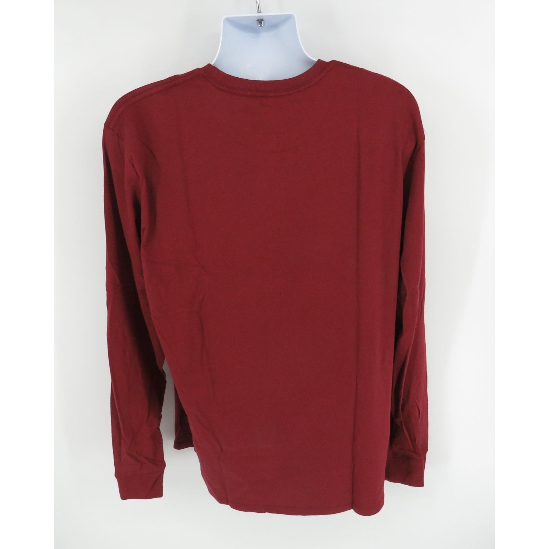 Levi's Levis Mens XXL Burgundy Long Sleeve Graphic Tee Crewneck Shi Size US XXL / EU 58 / 5 - 4 Thumbnail