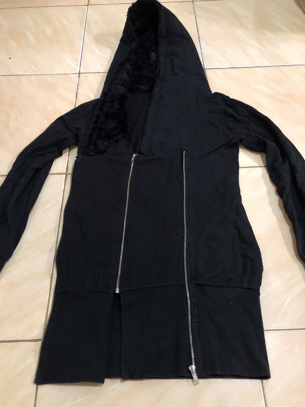 Beauty Beast Unknown Brand Multi Zipper Zip Tornado Mart Style Hoodie Size S / US 4 / IT 40 - 5 Thumbnail