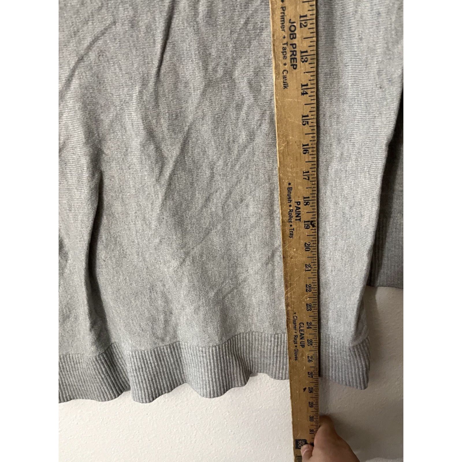 Loft LOFT Gray Turtleneck Cotton Blend Sweater Women M Size M / US 6-8 / IT 42-44 - 4 Thumbnail