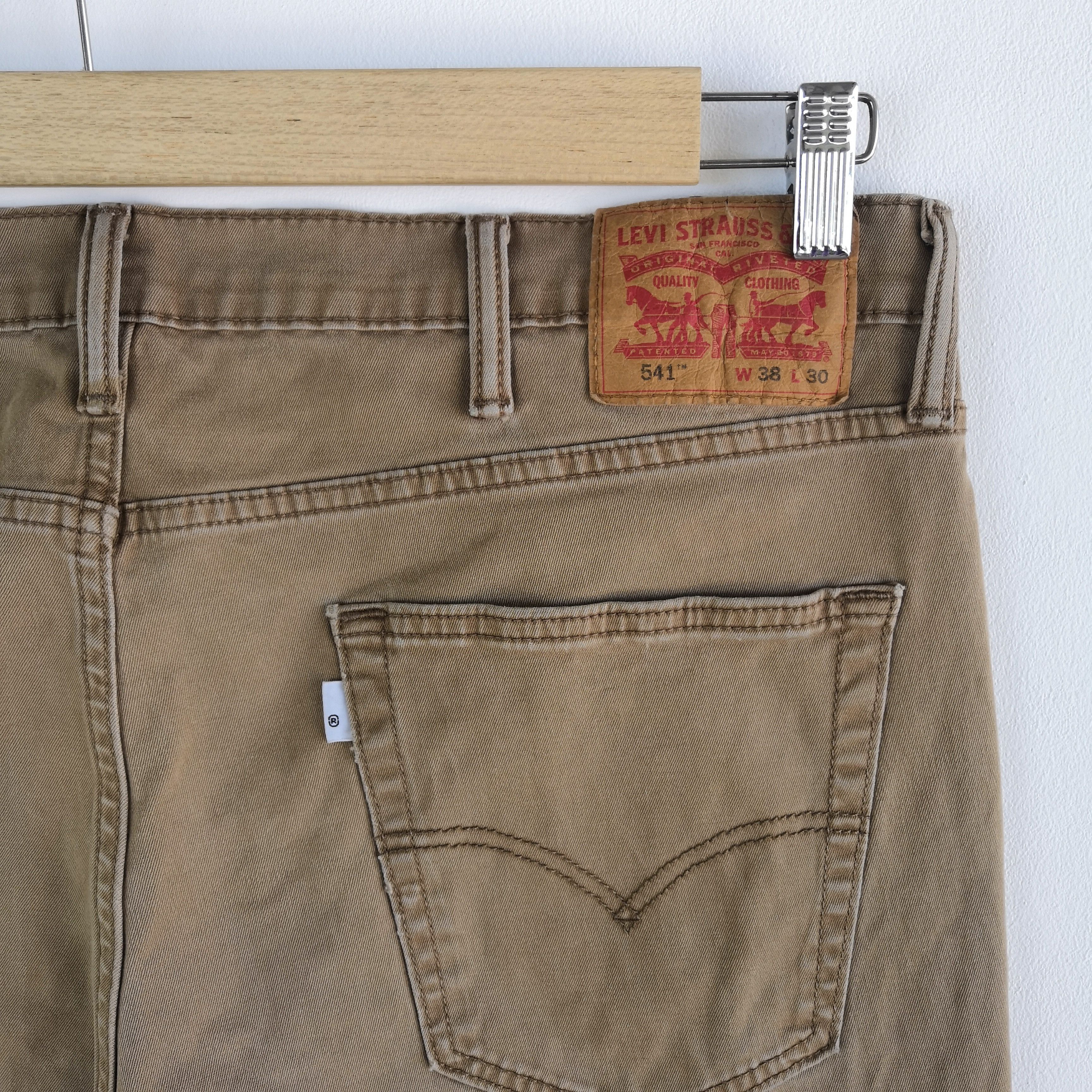 Levi's Vintage Y2K Levis 541 Brown Jeans Distressed Levi's Denim Size US 38 / EU 54 - 5 Thumbnail