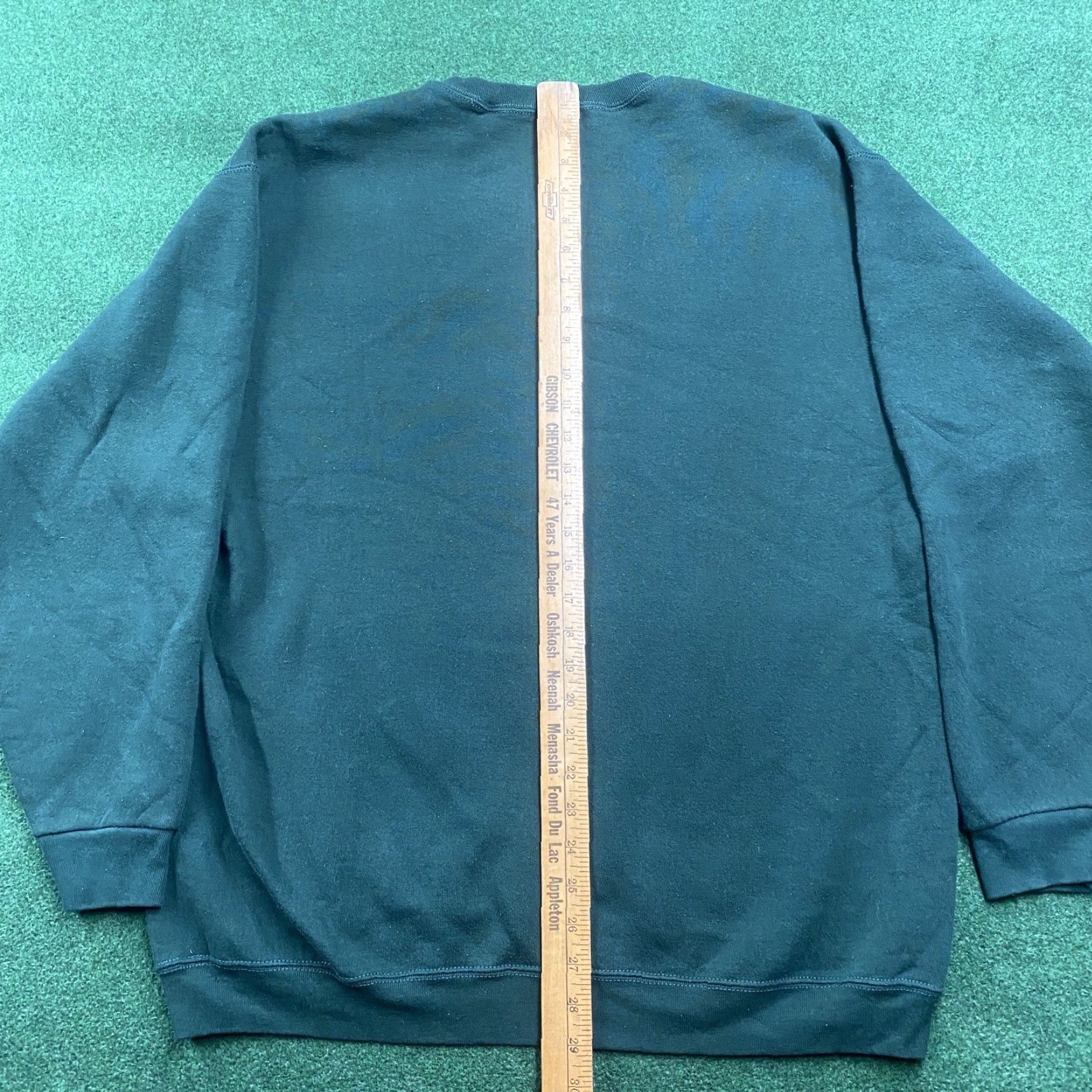 Vintage VINTAGE Green Men's XL Winter Sweater Sweatshirt 90S Nature Logo USA Pullover Crew Neck Cotton Size US XL / EU 56 / 4 - 7 Thumbnail