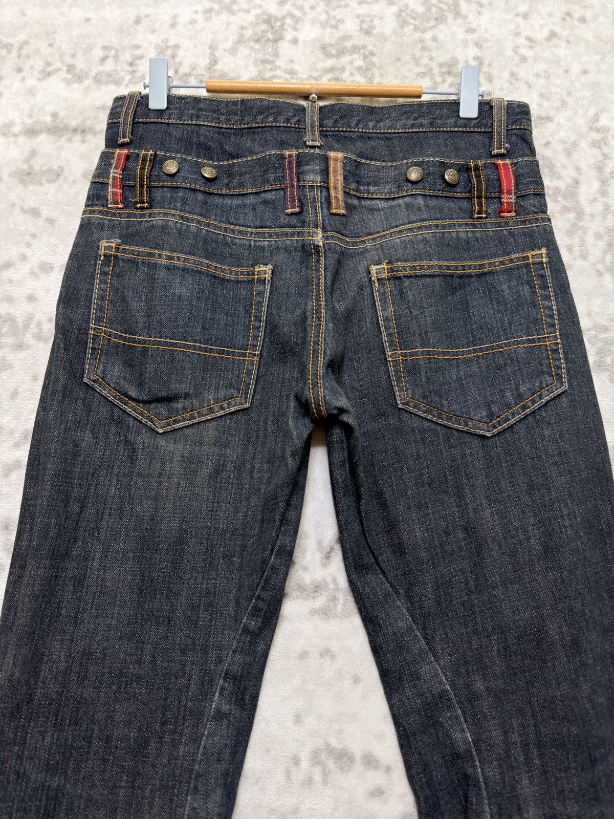 Hysteric Glamour Hysteric Glamour Style Double Waist J Curve Leg Denim Jeans Size US 30 / EU 46 - 8 Thumbnail
