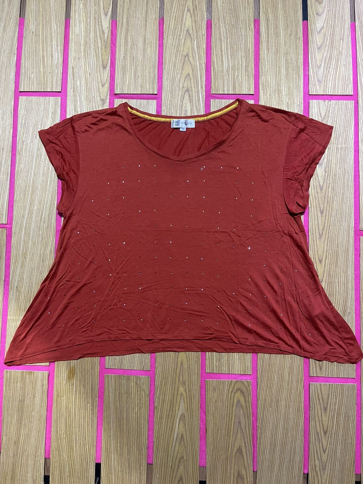 If Six Was Nine Y2K MICHEL KLEIN short sleeve tshirt beauty ifsix style Size M / US 6-8 / IT 42-44 - 1 Thumbnail