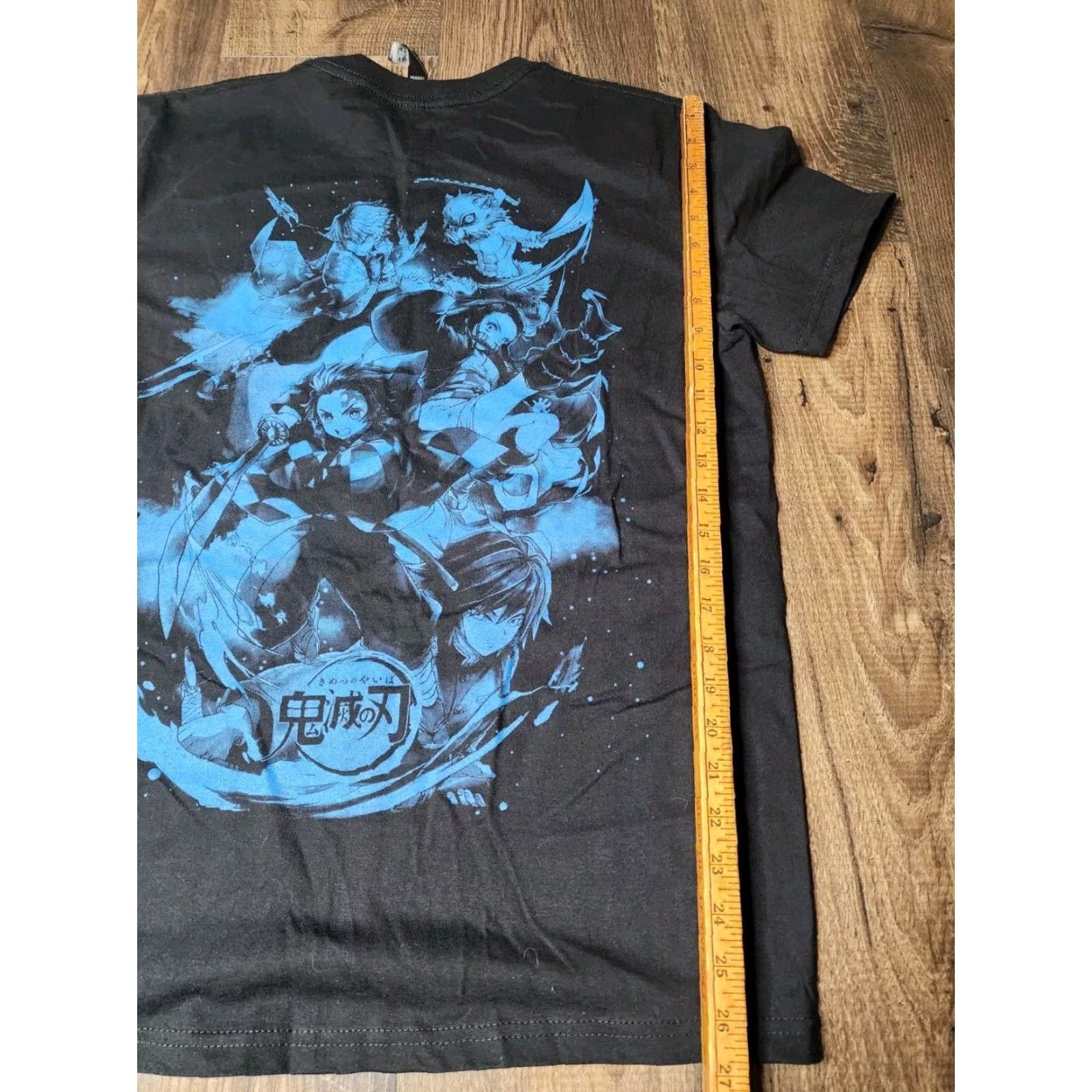 Doublet VINTAGE Demon Slayer Anime Black Crew Neck Double Sided AOP Short Sleeve T Shirt Mens L Size US L / EU 52-54 / 3 - 2 Thumbnail