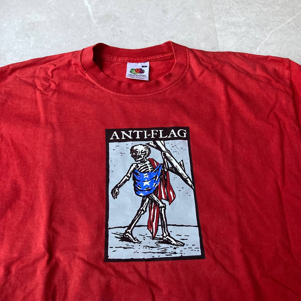 Band Tees Vintage Anti Flag Political Punk Rock Band Tour Size US L / EU 52-54 / 3 - 2 Thumbnail