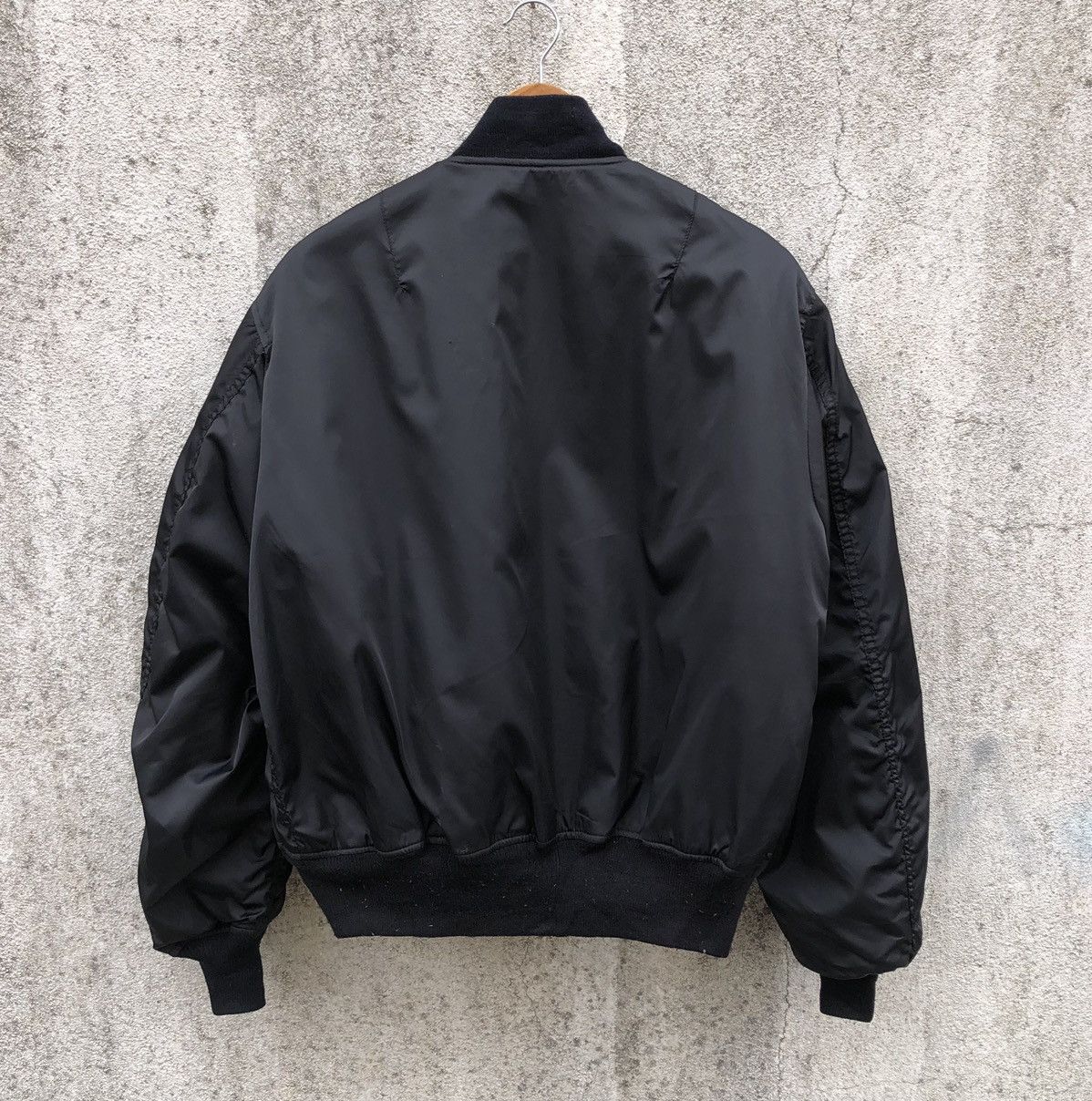Vintage Vintage Flyer Man Intermediate Ma-1 Reversible Bomber Jacket Size US L / EU 52-54 / 3 - 5 Thumbnail