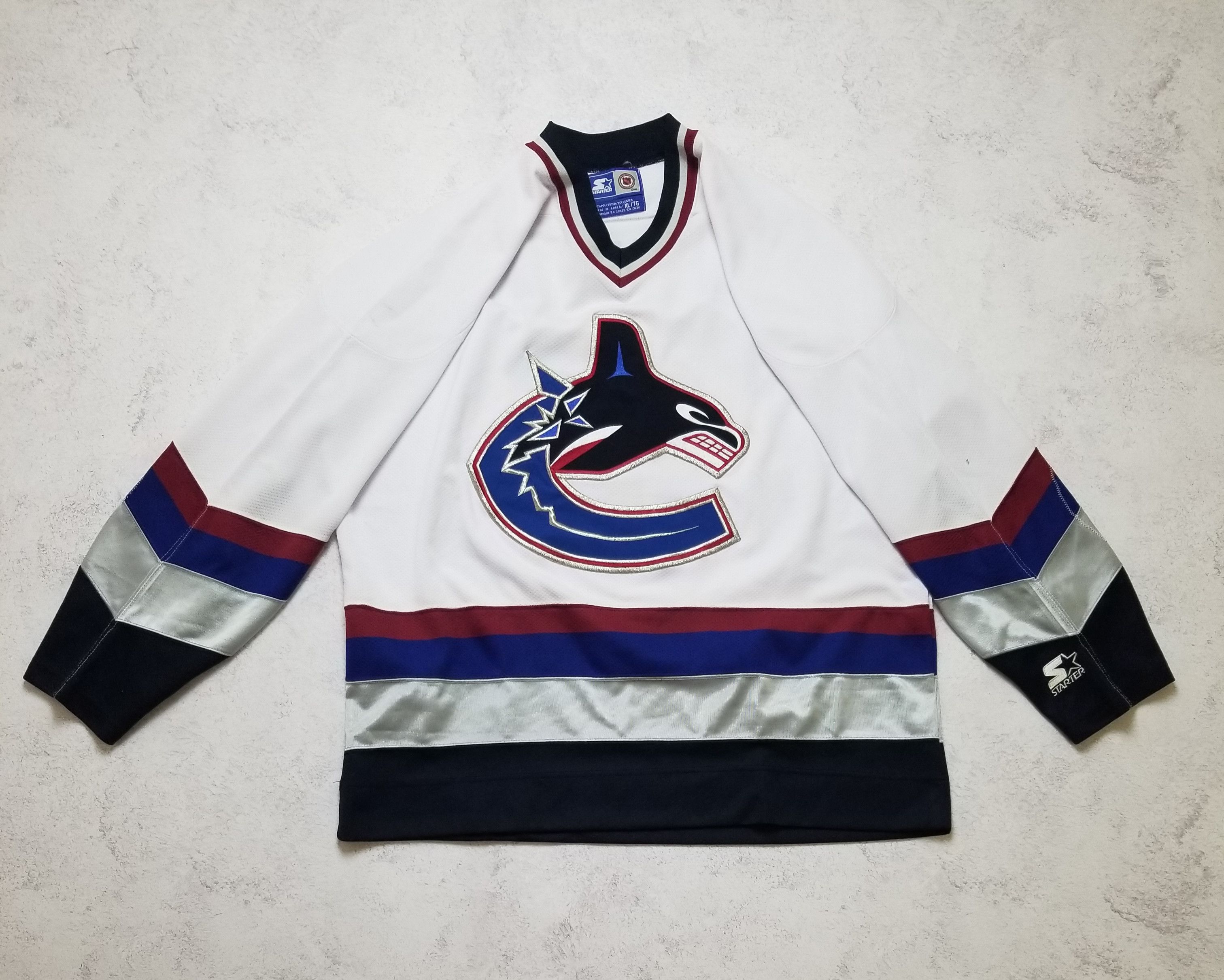 Starter Starter Vancouver Canucks #34 Elfsberg Jersey Size US XL / EU 56 / 4 - 2 Thumbnail