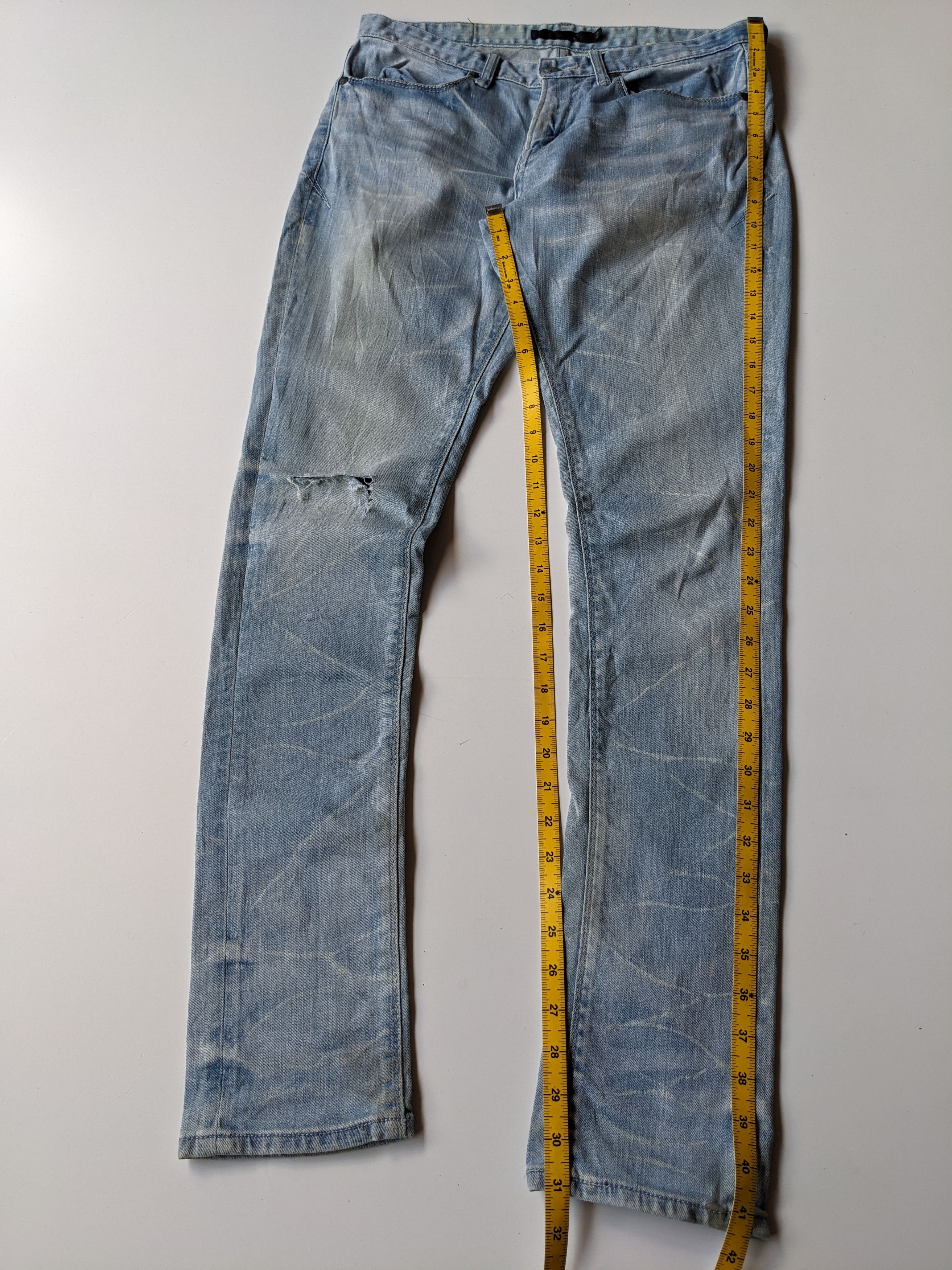 GOSTAR DE FUGA × If Six Was Nine Gostar de Fuga ripped slim fit Size US 32 / EU 48 - 9 Thumbnail