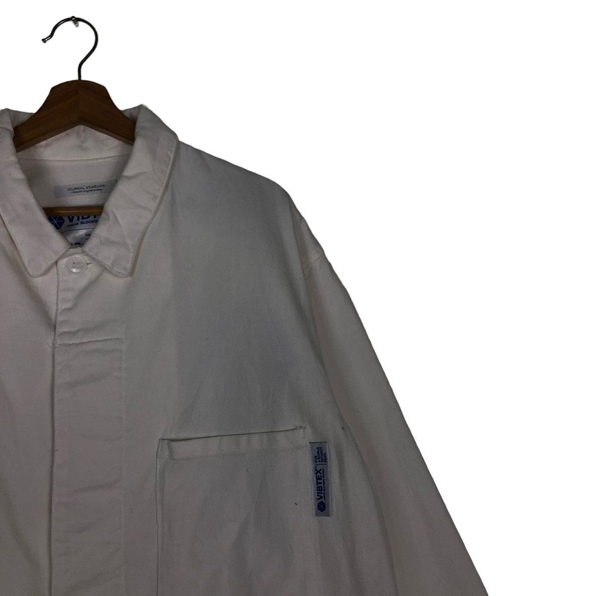 Japanese Brand 🔥VINTAGE CHORE WORK JACKET STREETWEAR VIBTEX VIRUS JAPAN Size US M / EU 48-50 / 2 - 6 Thumbnail