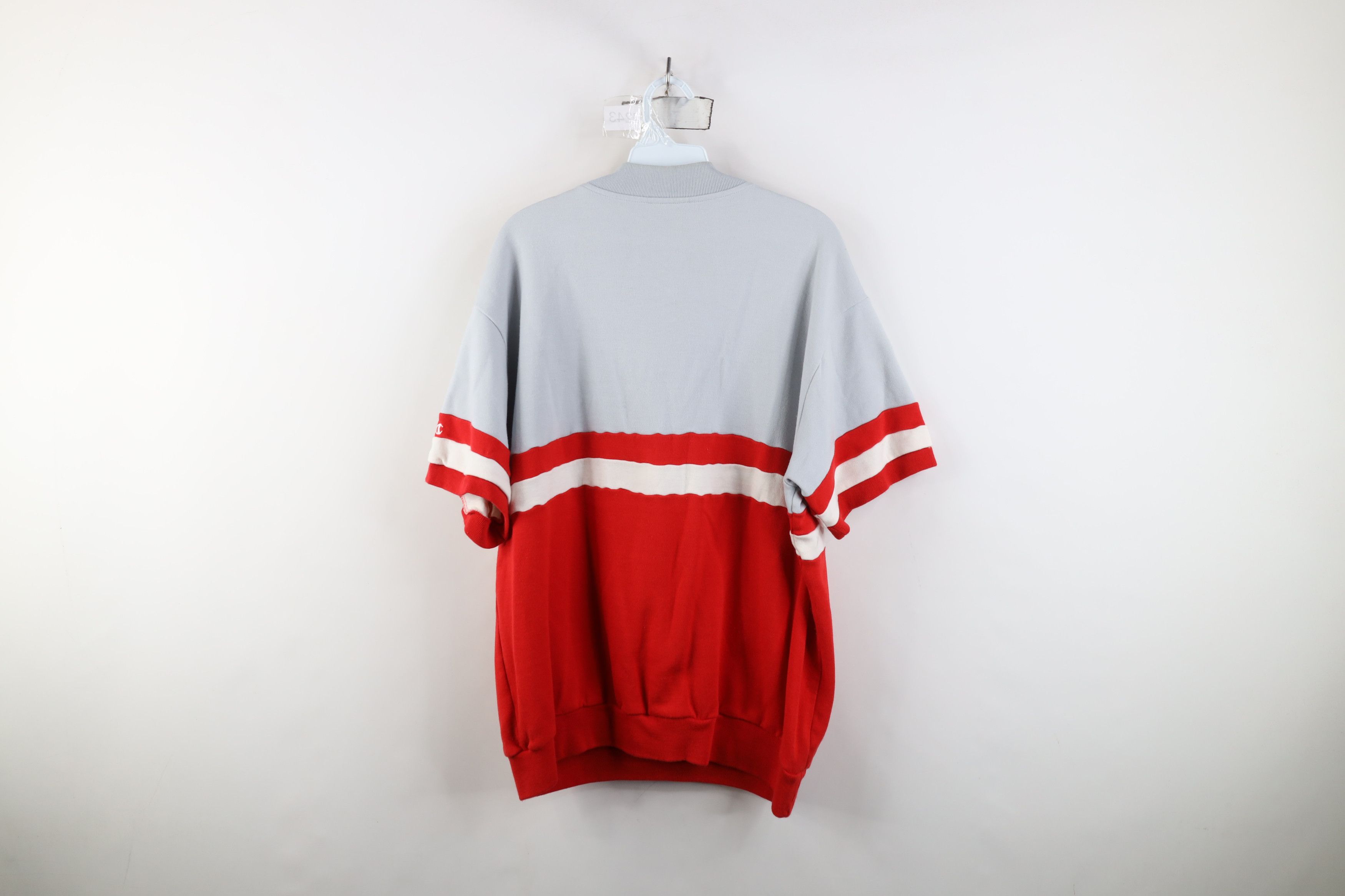 Champion Vintage 80s Champion University Short Sleeve Sweatshirt Size US XL / EU 56 / 4 - 11 Thumbnail