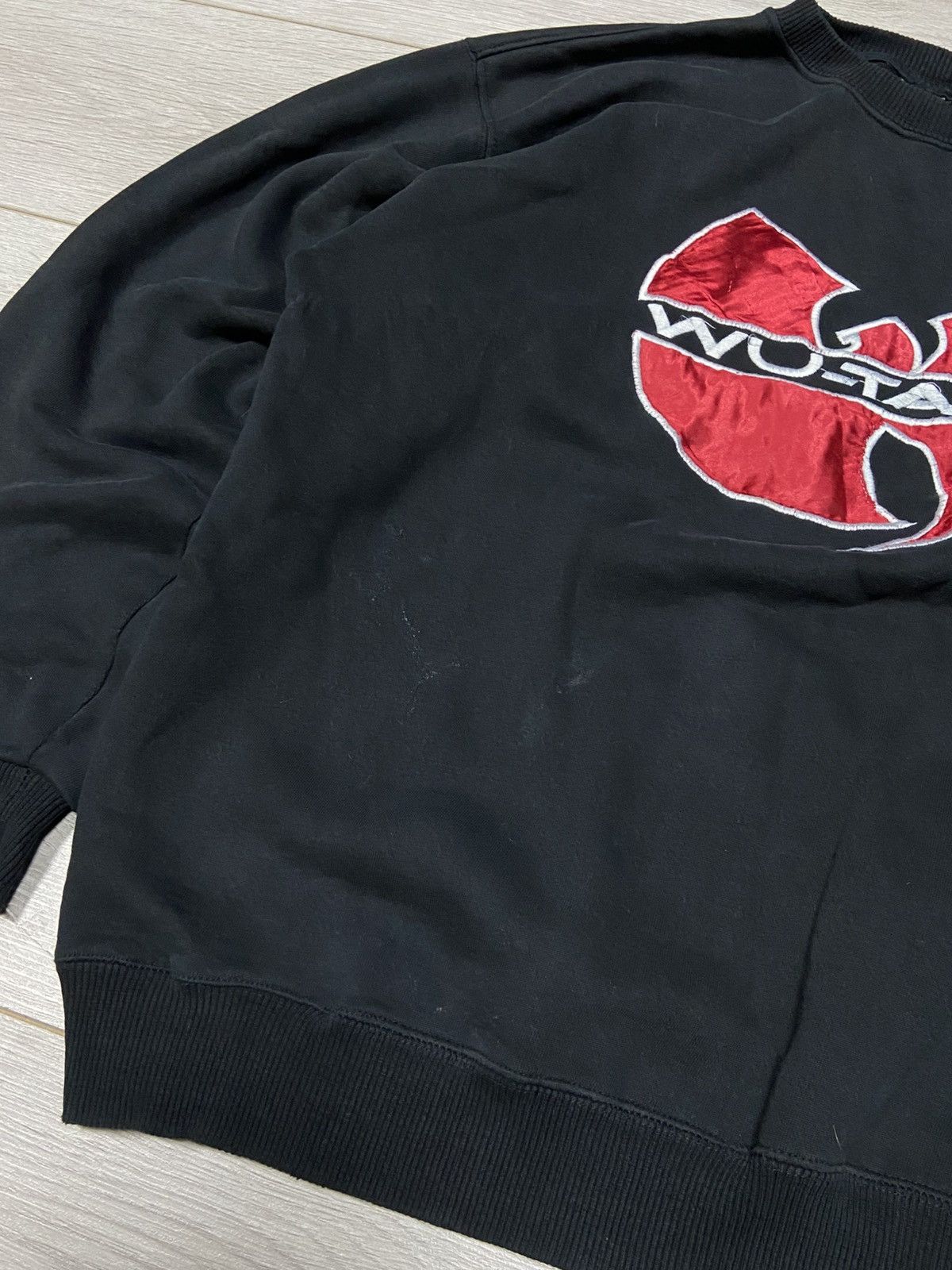 Wu-Tang Clan Wu tang clan vintage distressed baggy sweatshirt big logo Size US XL / EU 56 / 4 - 4 Thumbnail