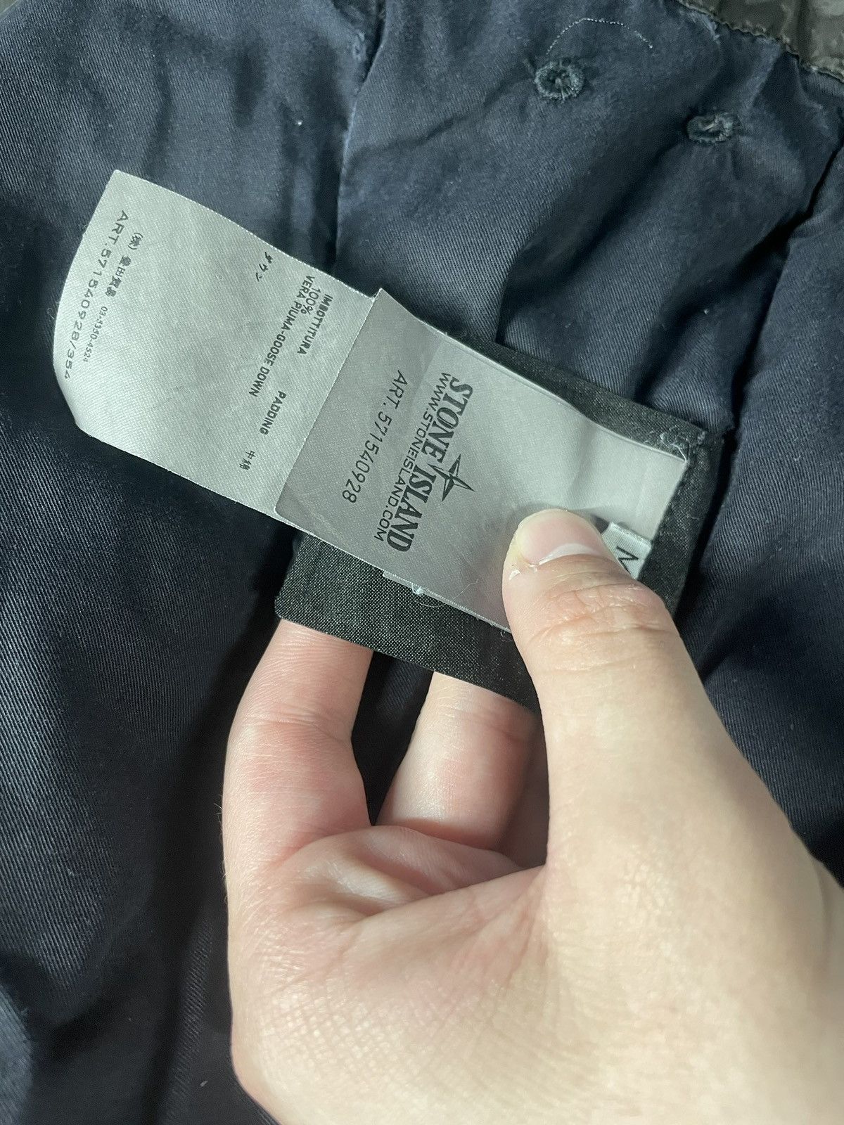 Stone Island Abrigo Garment Dyed Nylon Tela down Stone Island Size US M / EU 48-50 / 2 - 10 Thumbnail