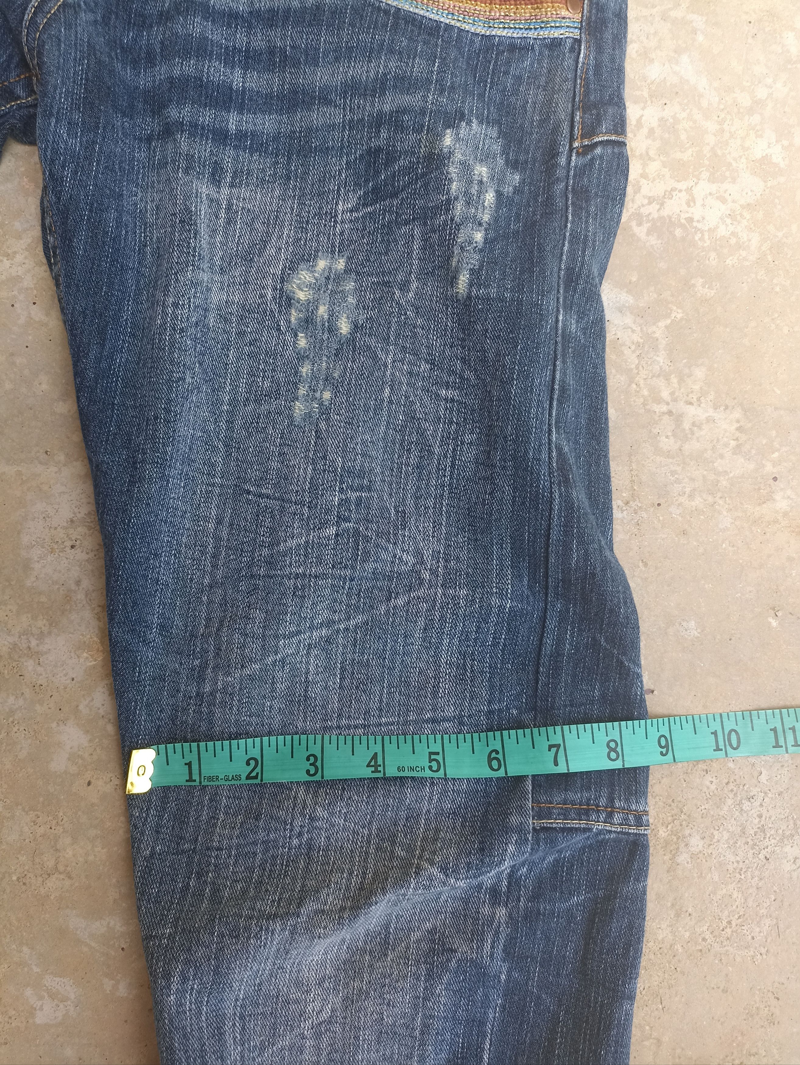 Beauty Beast Dominate Handcrafted jeans distressed beauty beast Size US 32 / EU 48 - 24 Thumbnail