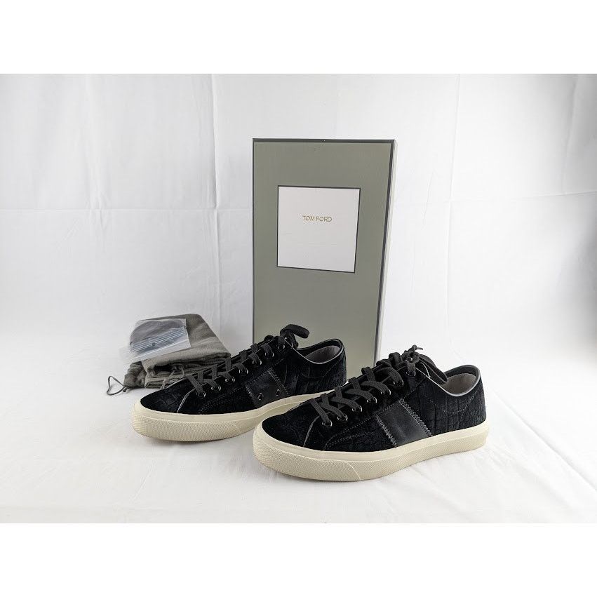 Tom Ford o1rshd1 Low Top Sneaker in Black Size US 9 / EU 42 - 8 Thumbnail