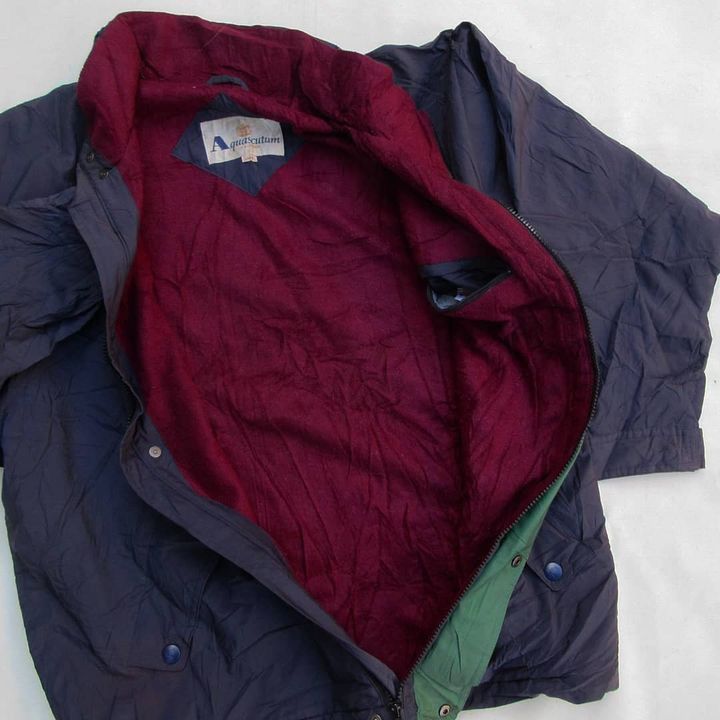 Aquascutum × Other UK × Vintage Aquascutum Casual Bomber Midniters Jacket Size Large Size US L / EU 52-54 / 3 - 4 Thumbnail